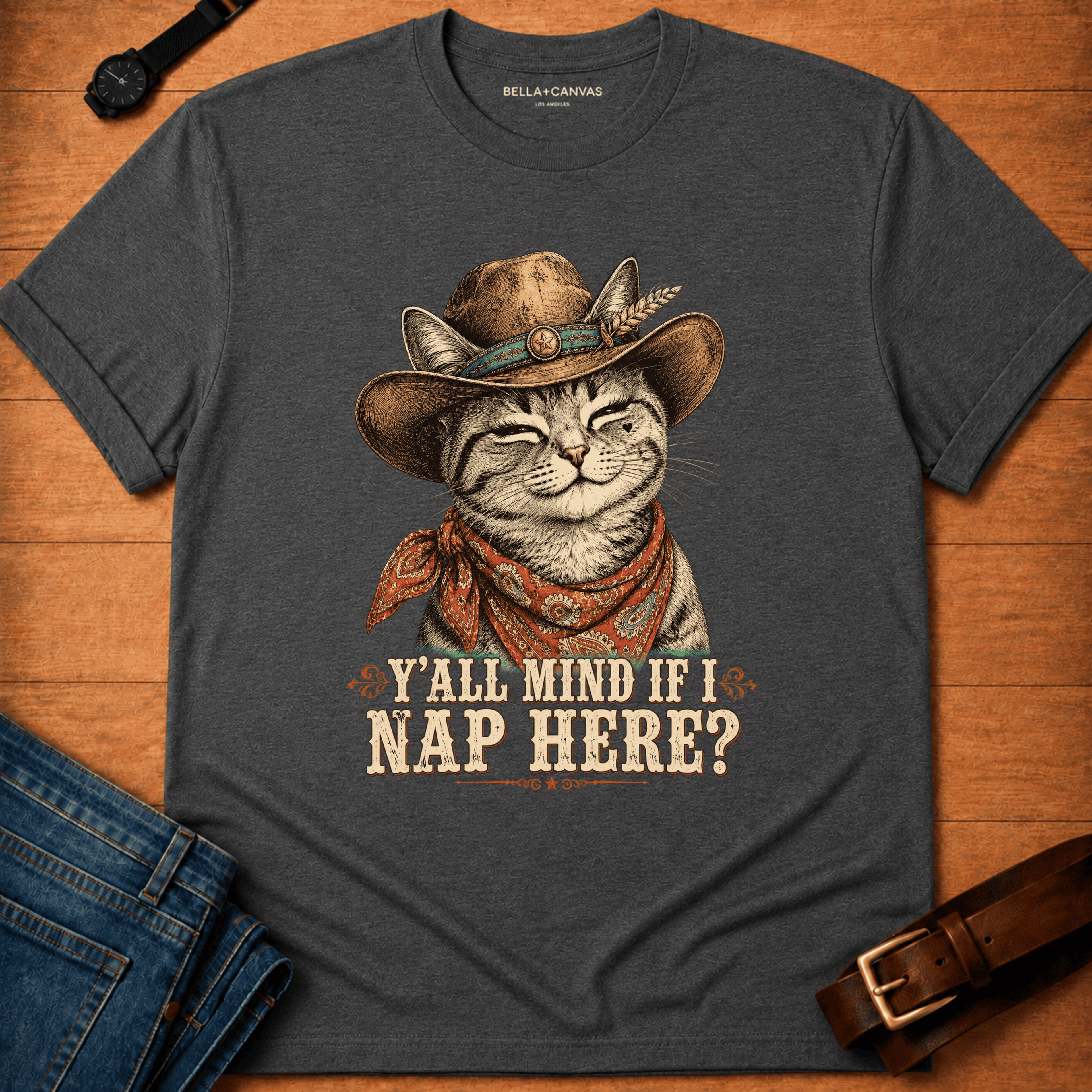 Mind if I nap Here T-shirt
