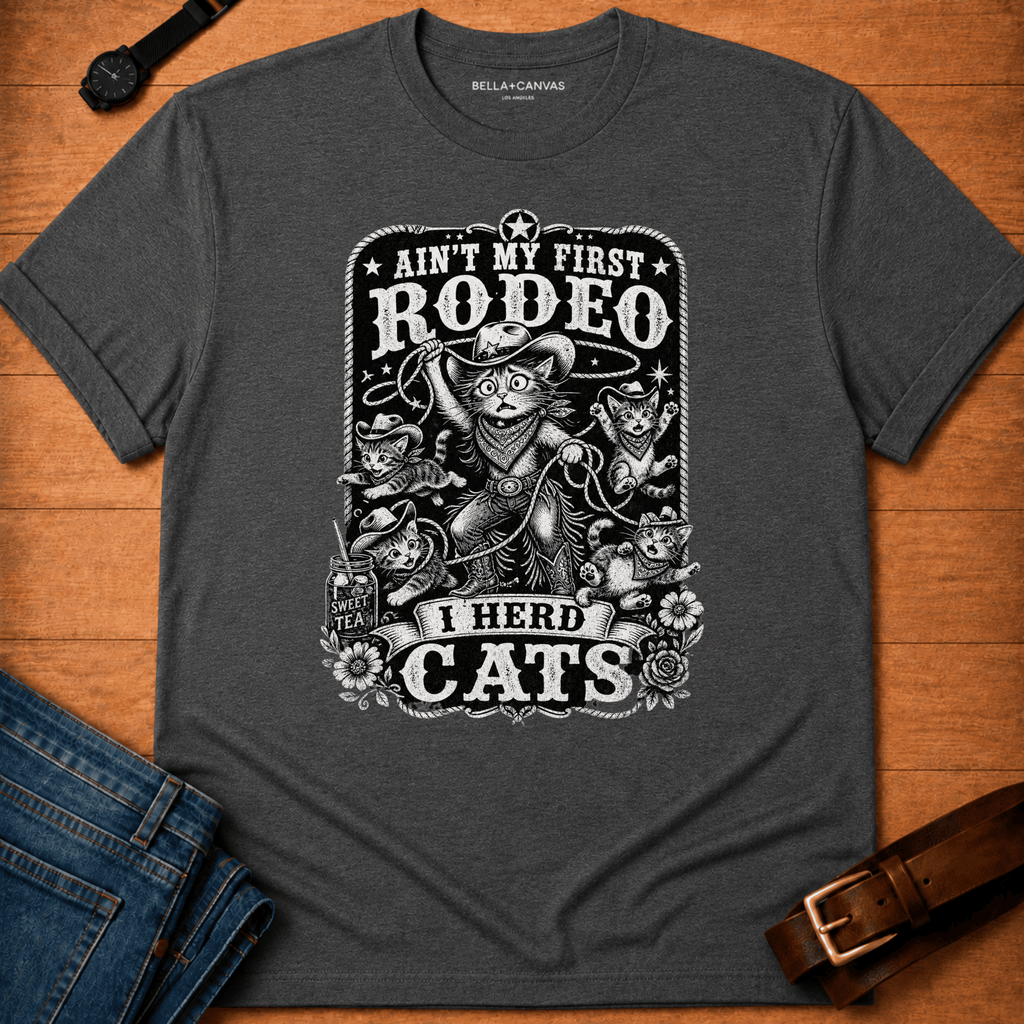 Herd Cats - Silver T-shirt