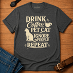 Drink Coffee Repeat T-shirt