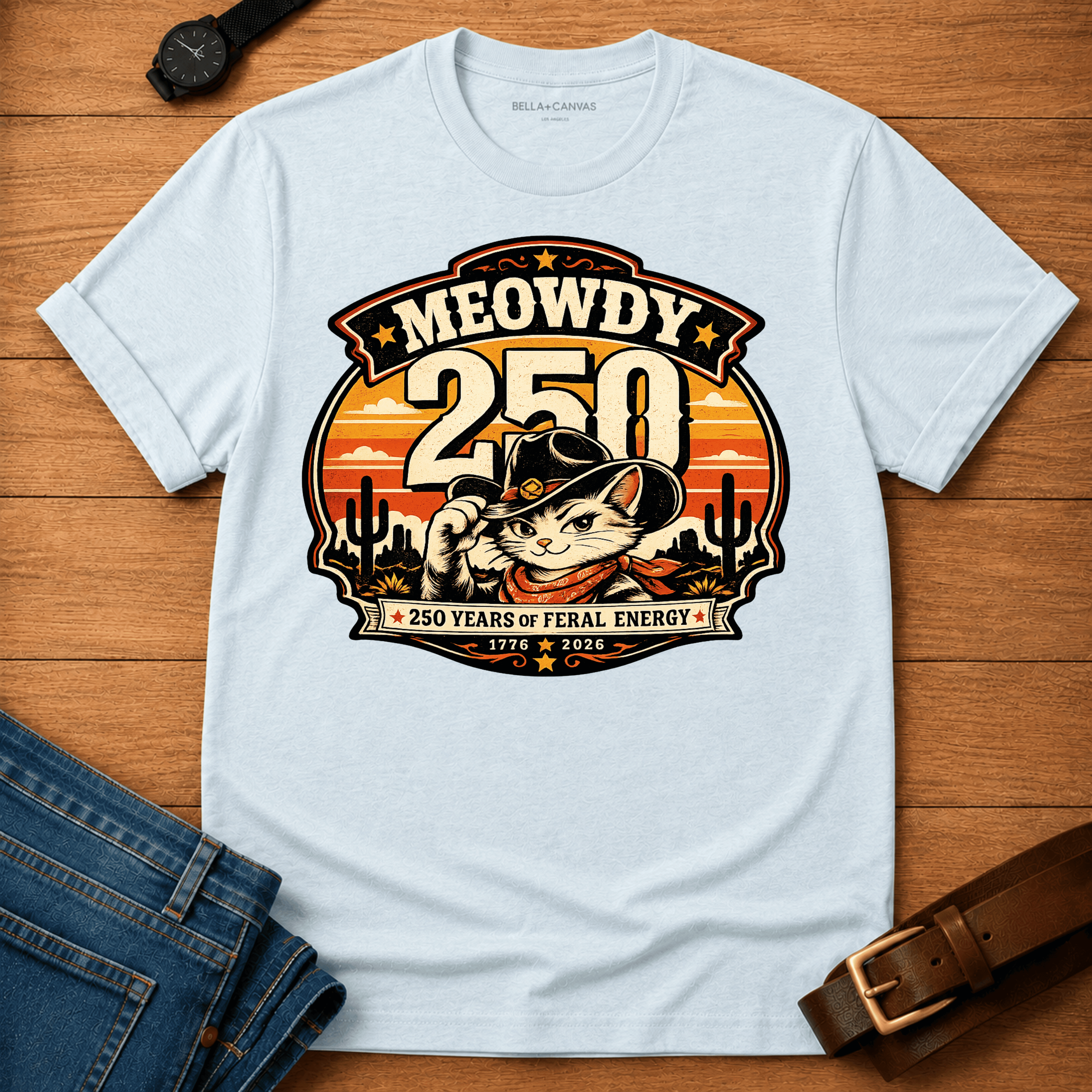 Meowdy 250 T-shirt