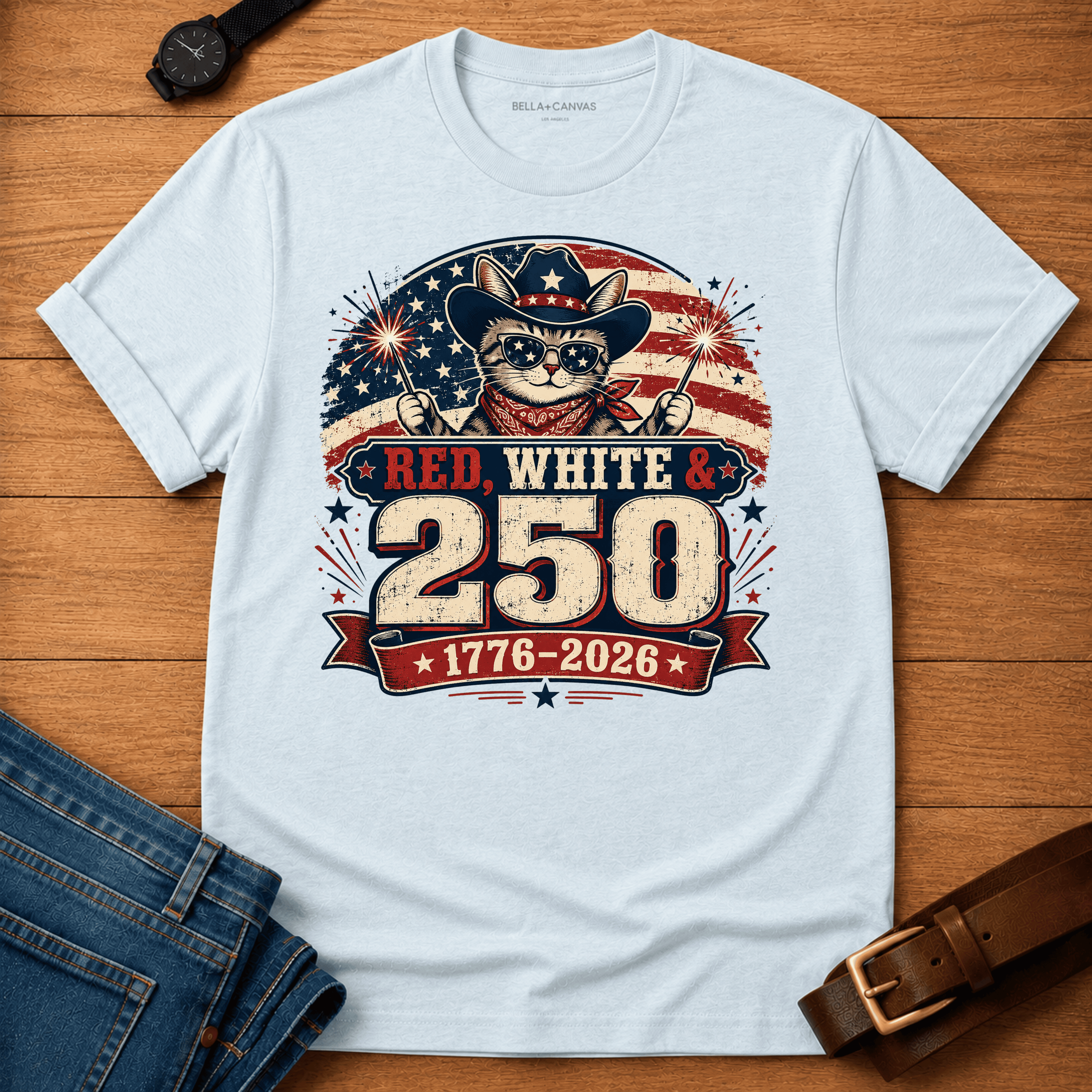 Red White 250 T-shirt