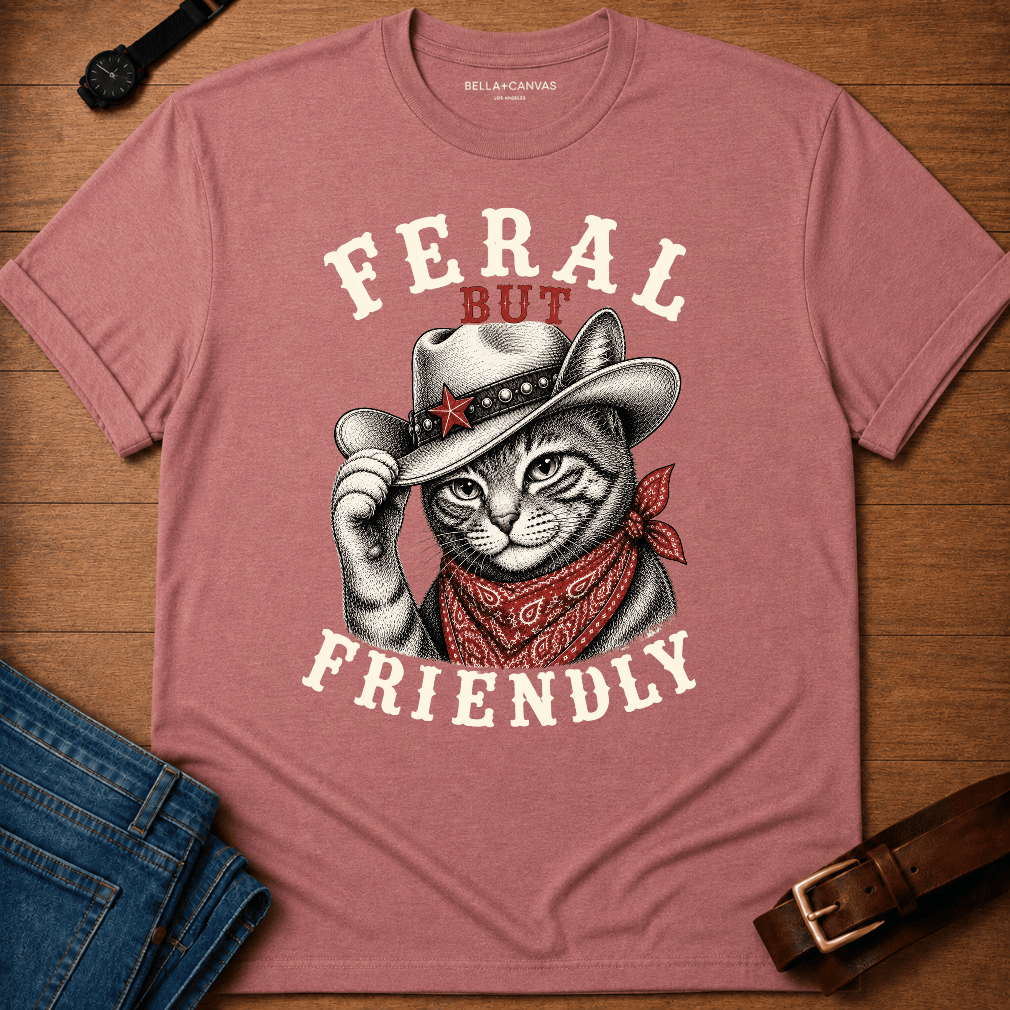 Feral but Friendly T-shirt