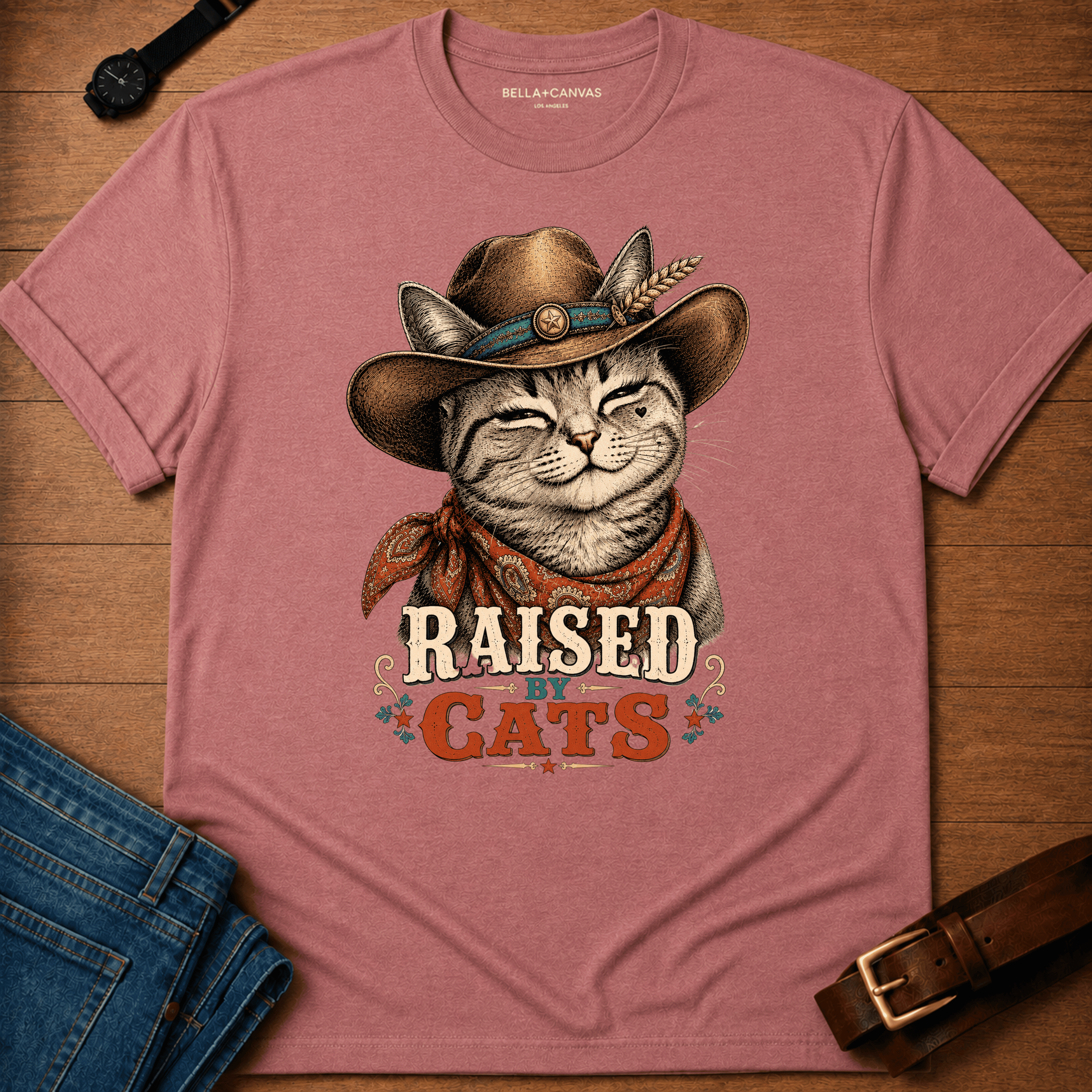 Raised by Cats T-shirt