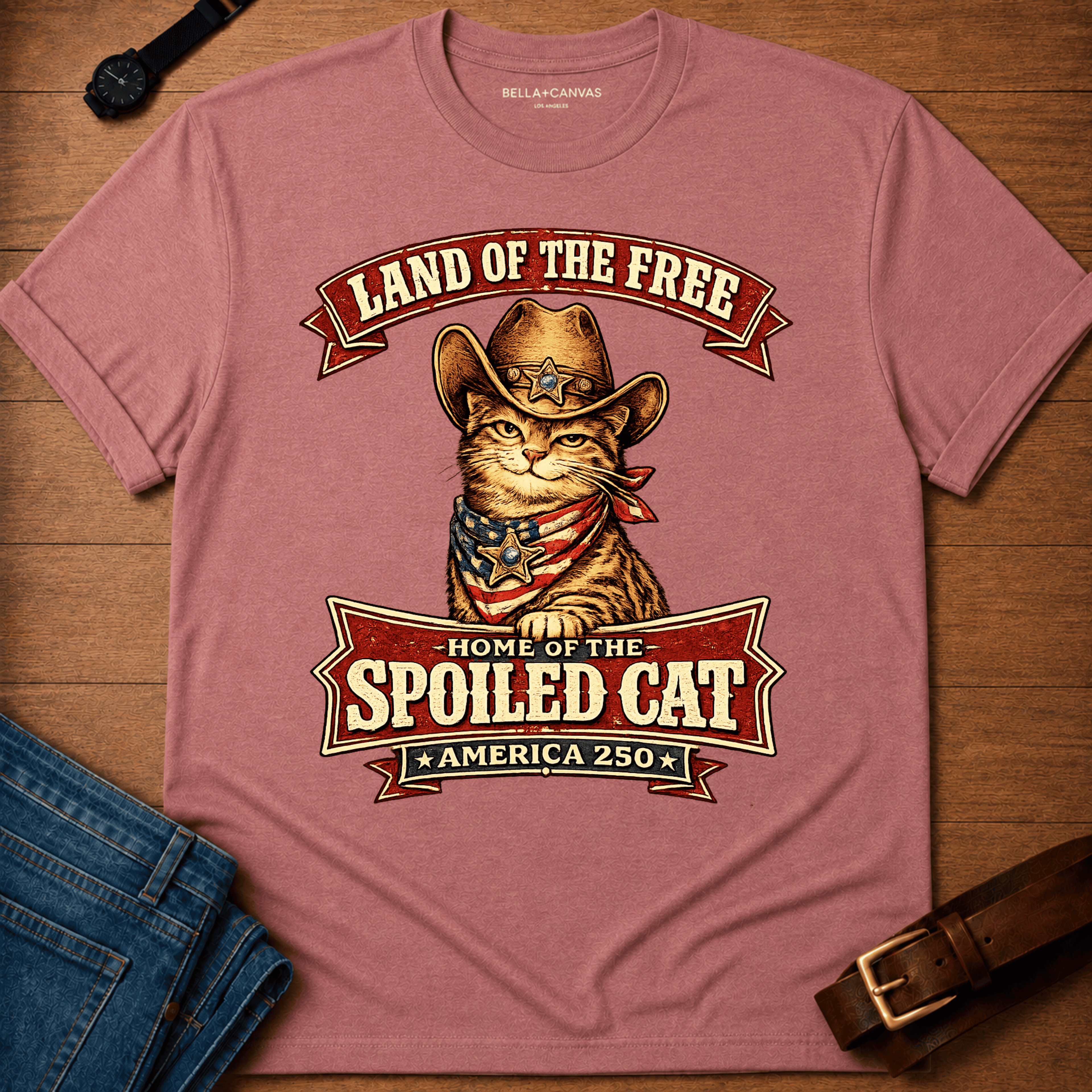 Land of the Spoiled Cat T-shirt