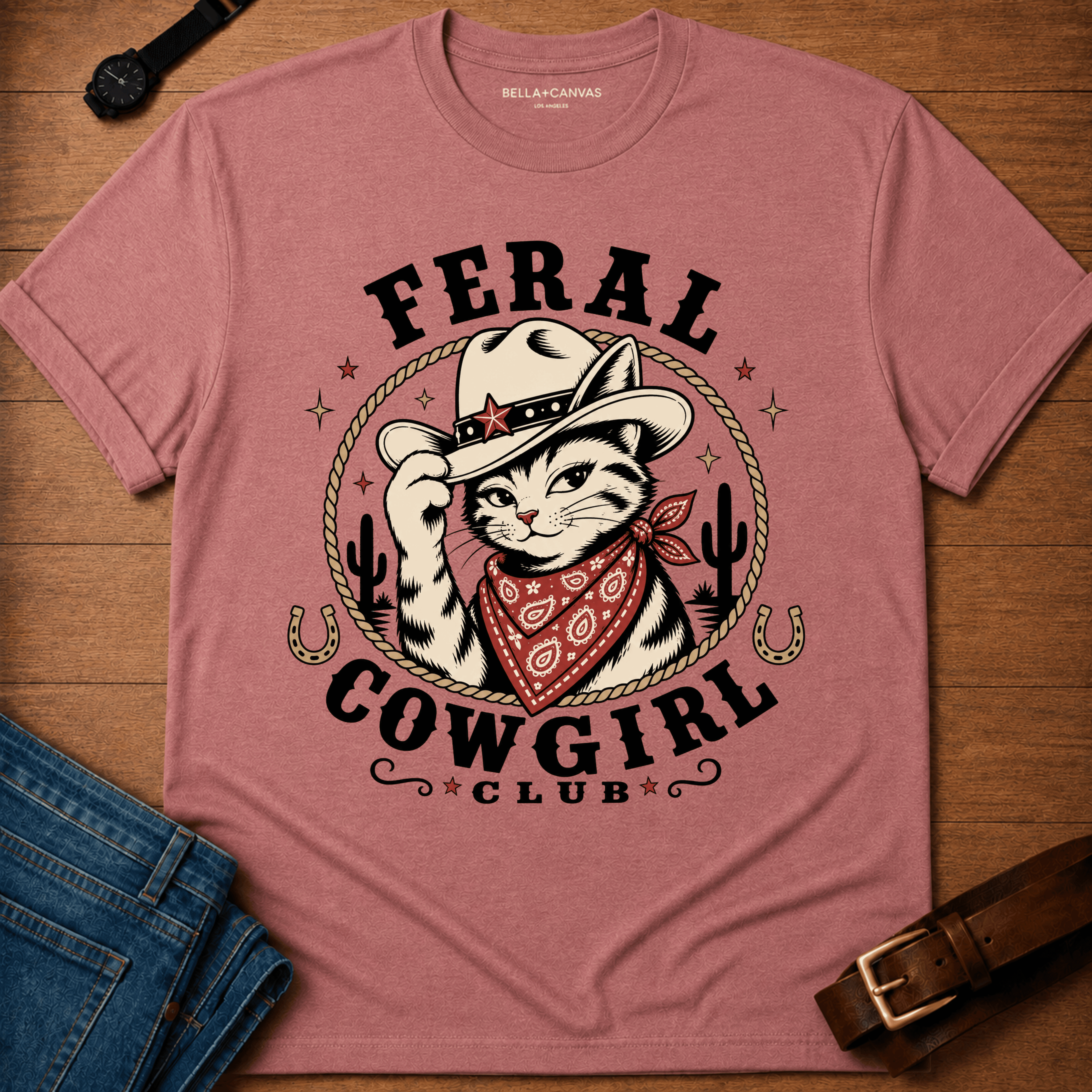 Feral Cowgirl T-shirt