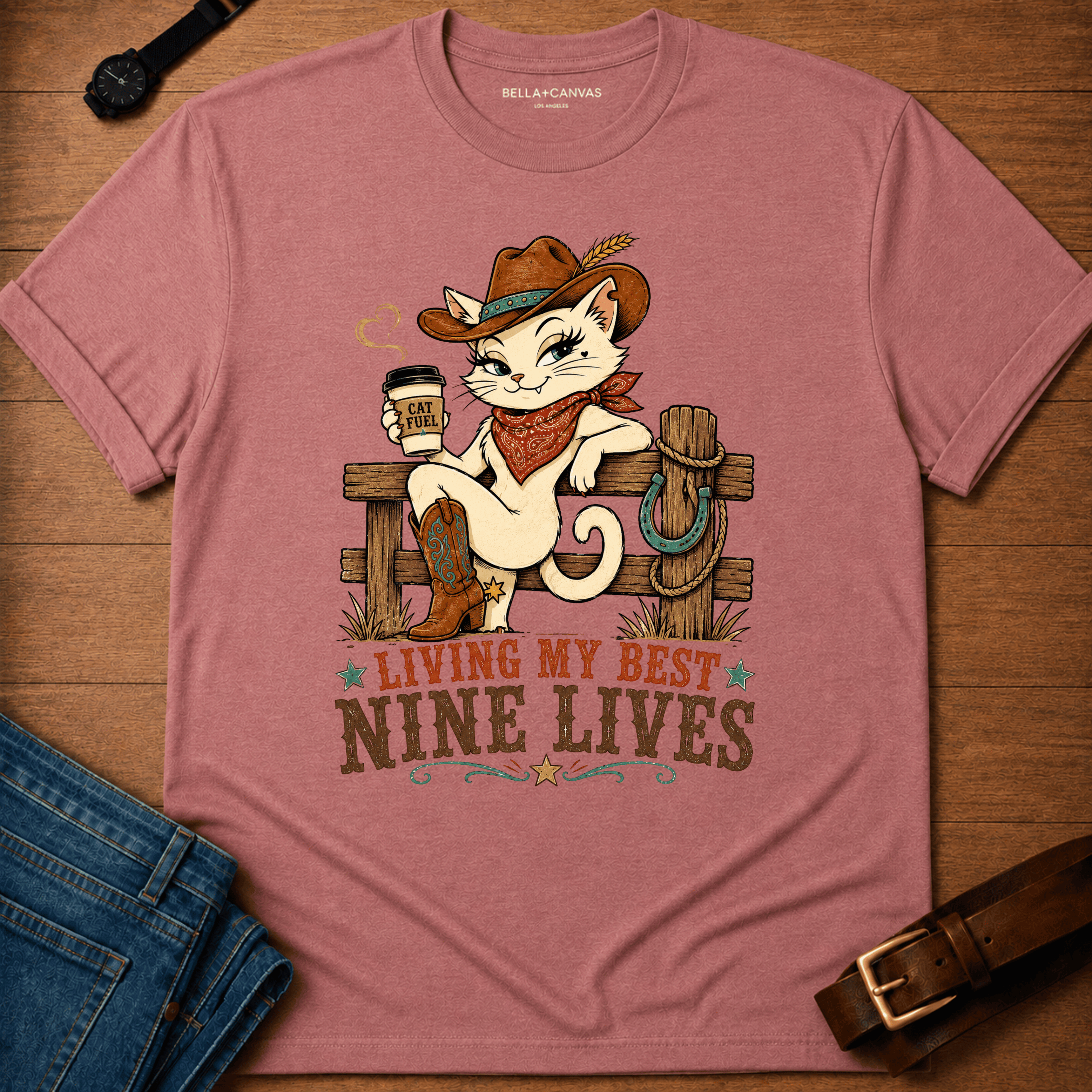 Best 9 lives Dixie Coffee T-shirt
