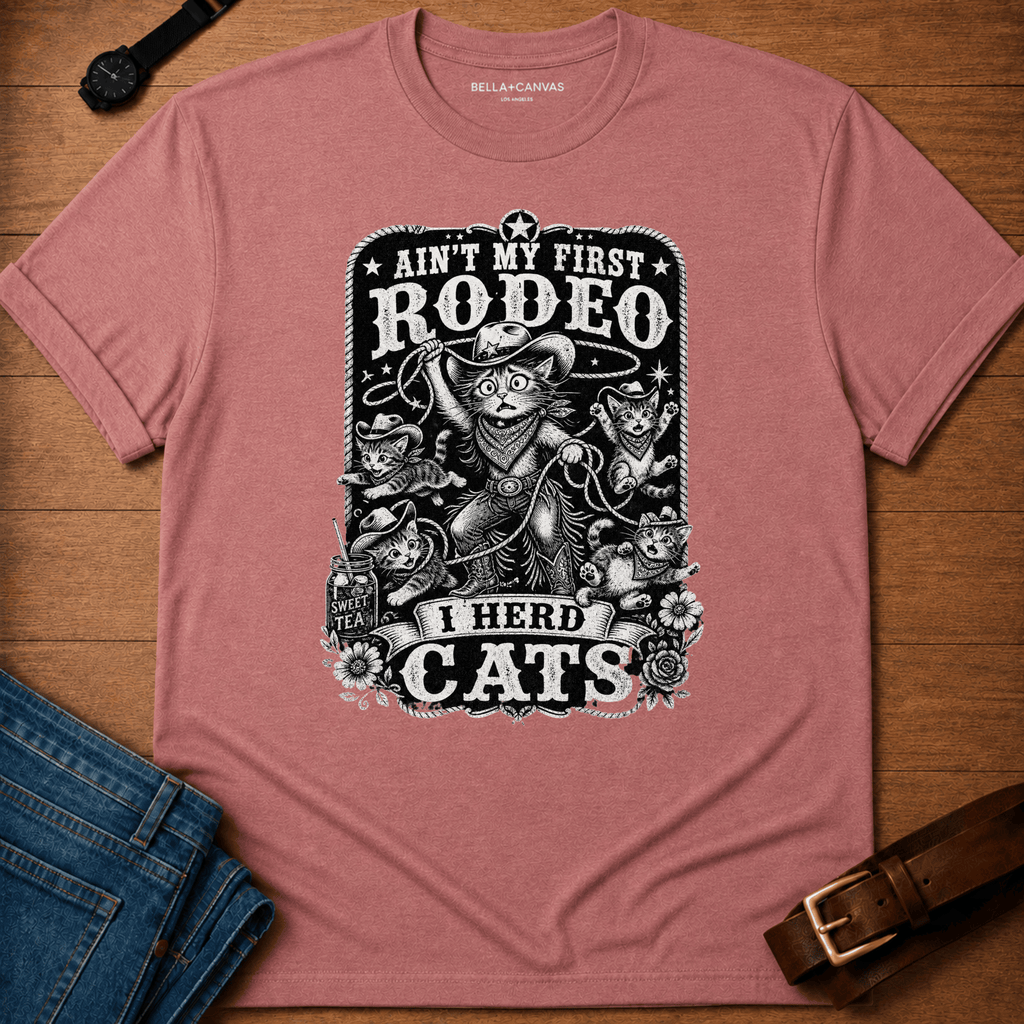 Herd Cats - Silver T-shirt