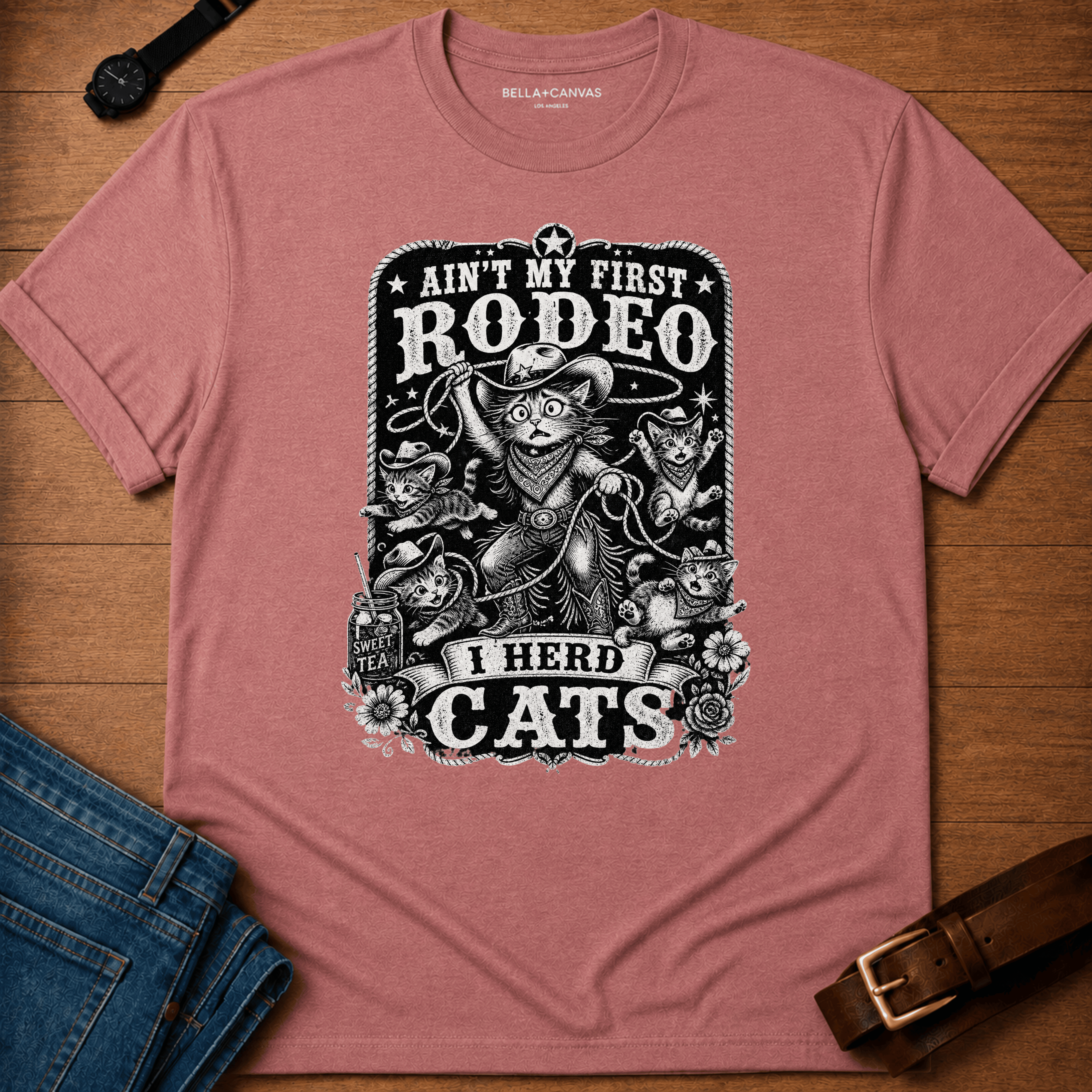 Herd Cats - Silver T-shirt