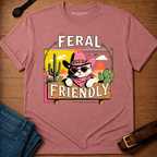Feral but Friendly Summer T-shirt