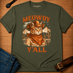 Meowdy Y'all Mountains t-shirt