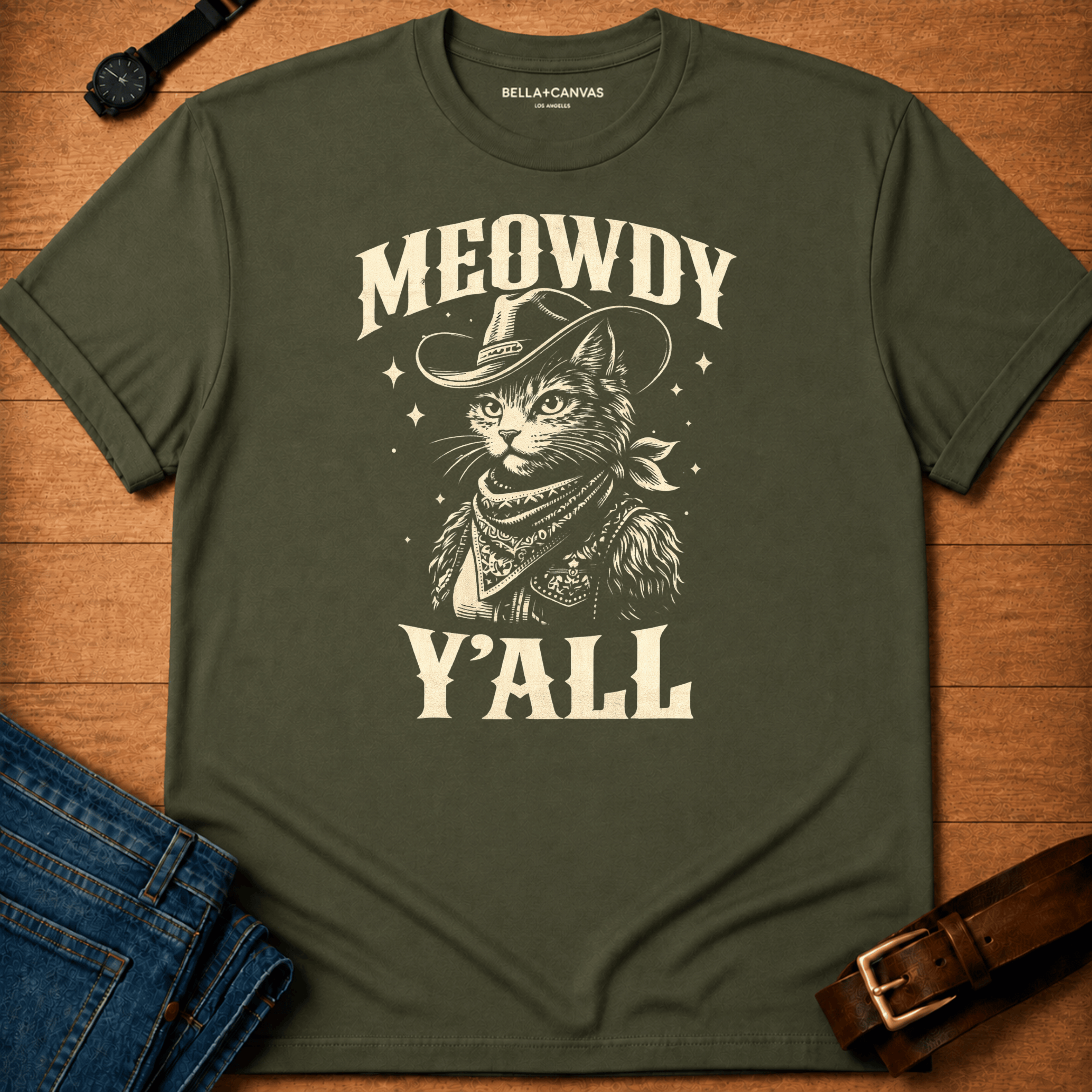 Meowdy Y'all Vintage t-shirt