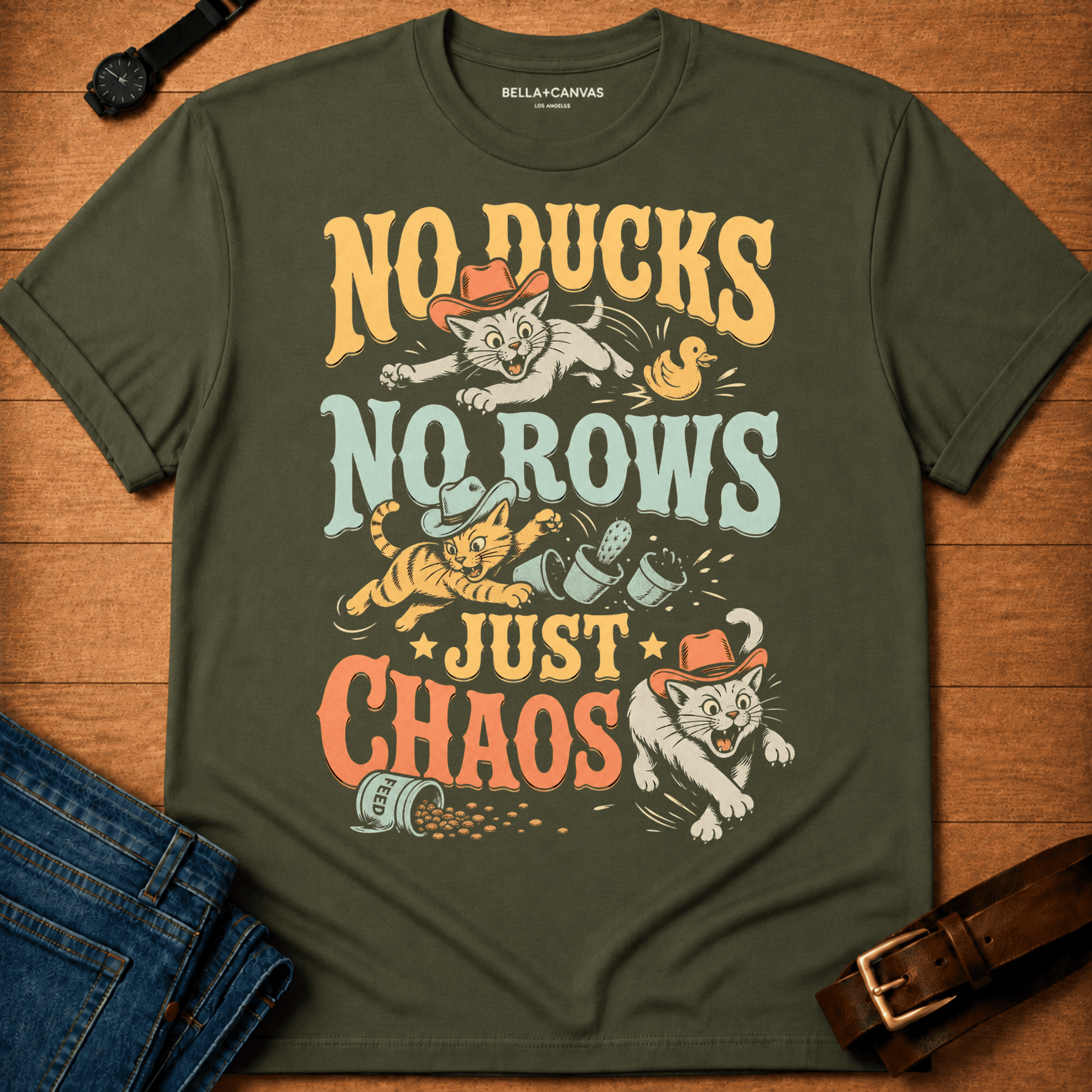 No Ducks - Just Chaos T-shirt