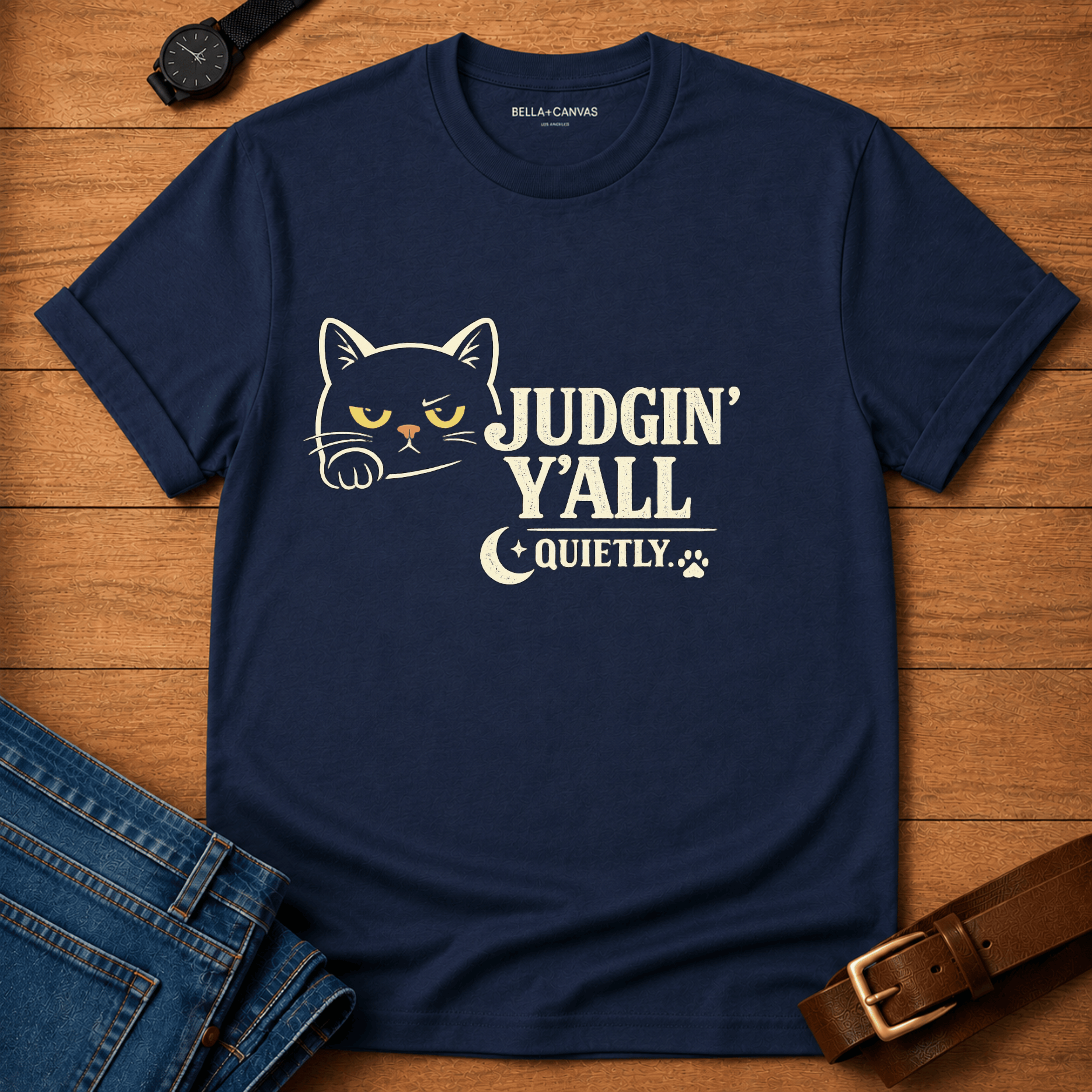 Judging Y'all Quietly T-shirt