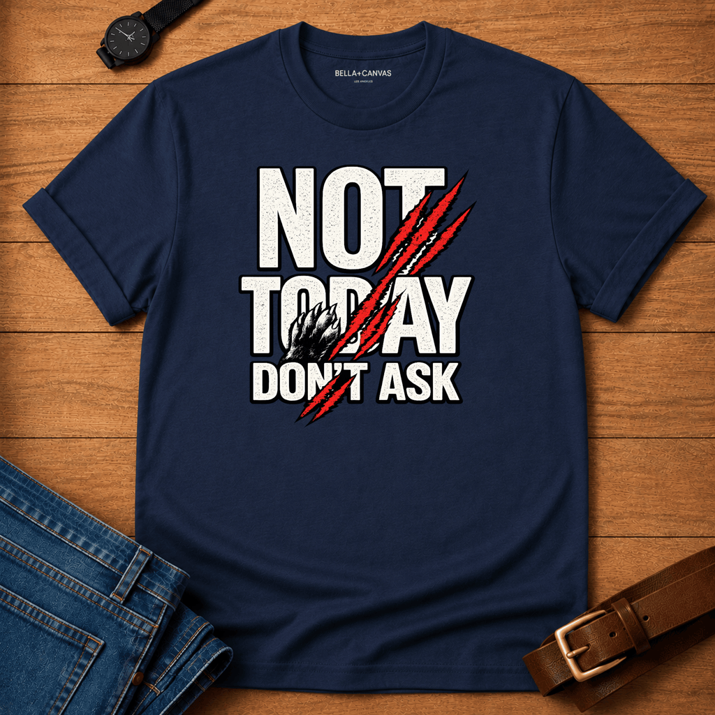 Not Today Don't Ask Claws t-shirt