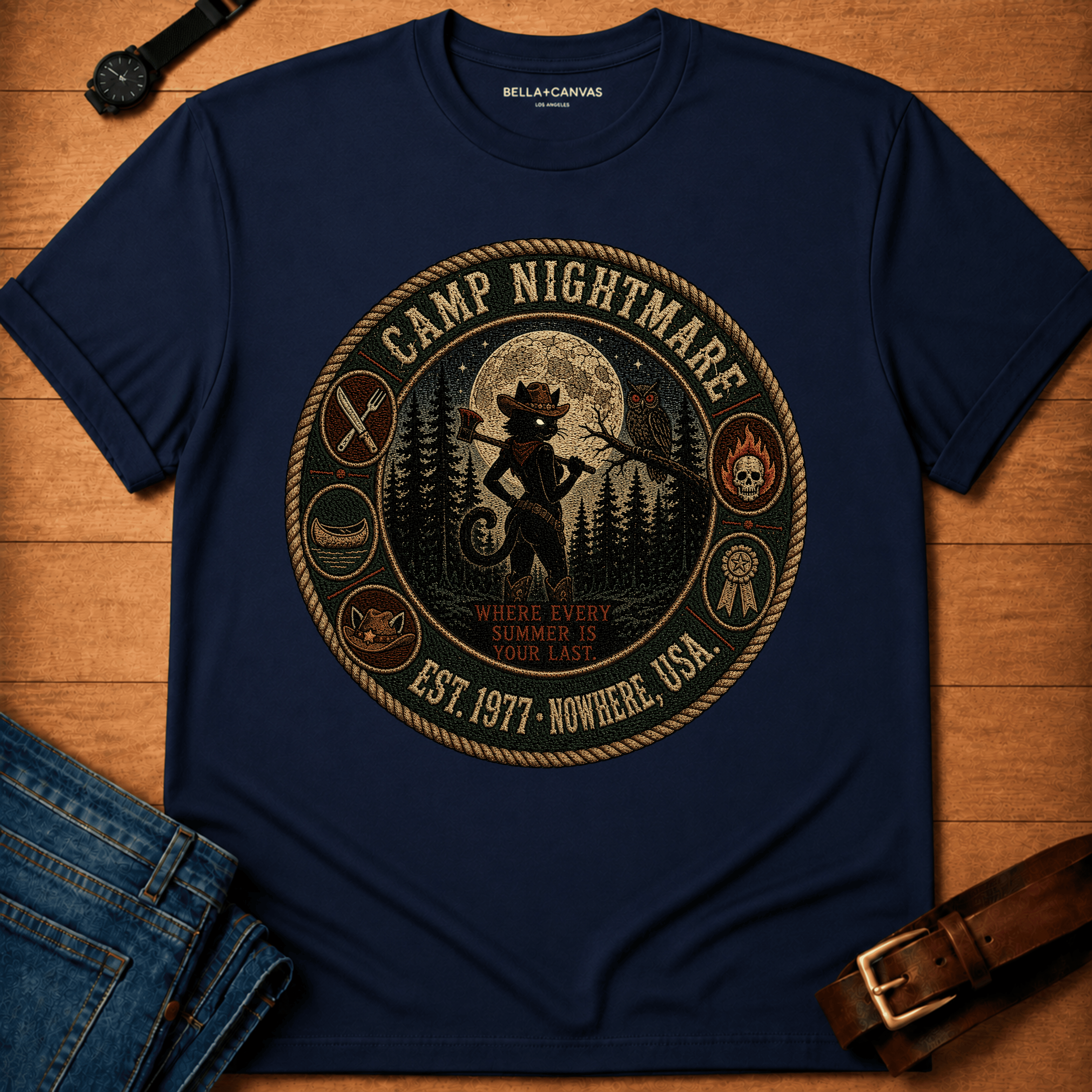 Camp Nightmare t-shirt