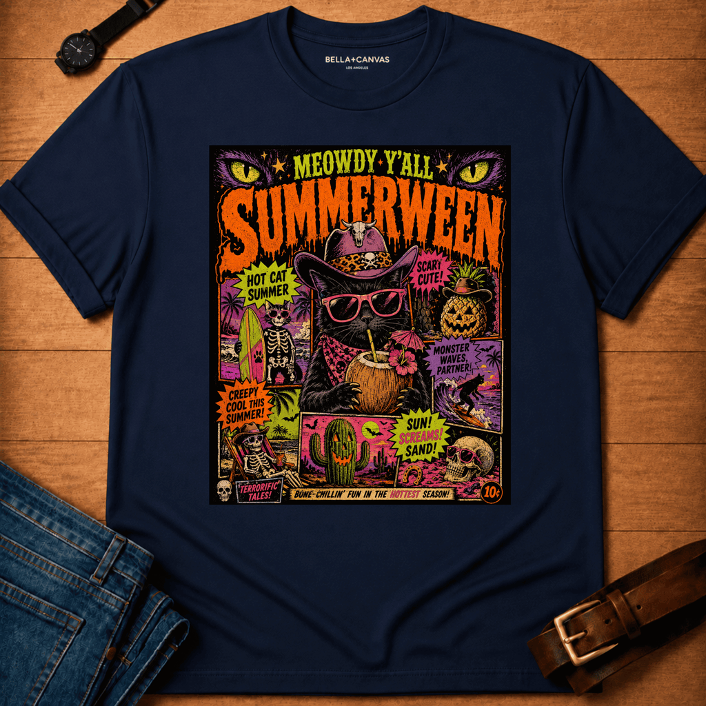 Summerween Collage t-shirt