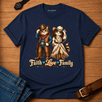 Faith Love Family T-shirt