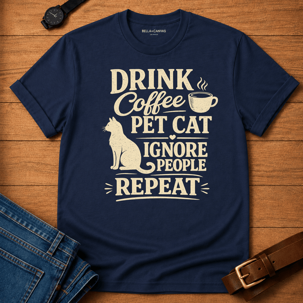Drink Coffee Repeat T-shirt