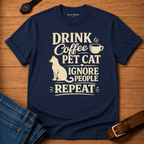 Drink Coffee Repeat T-shirt