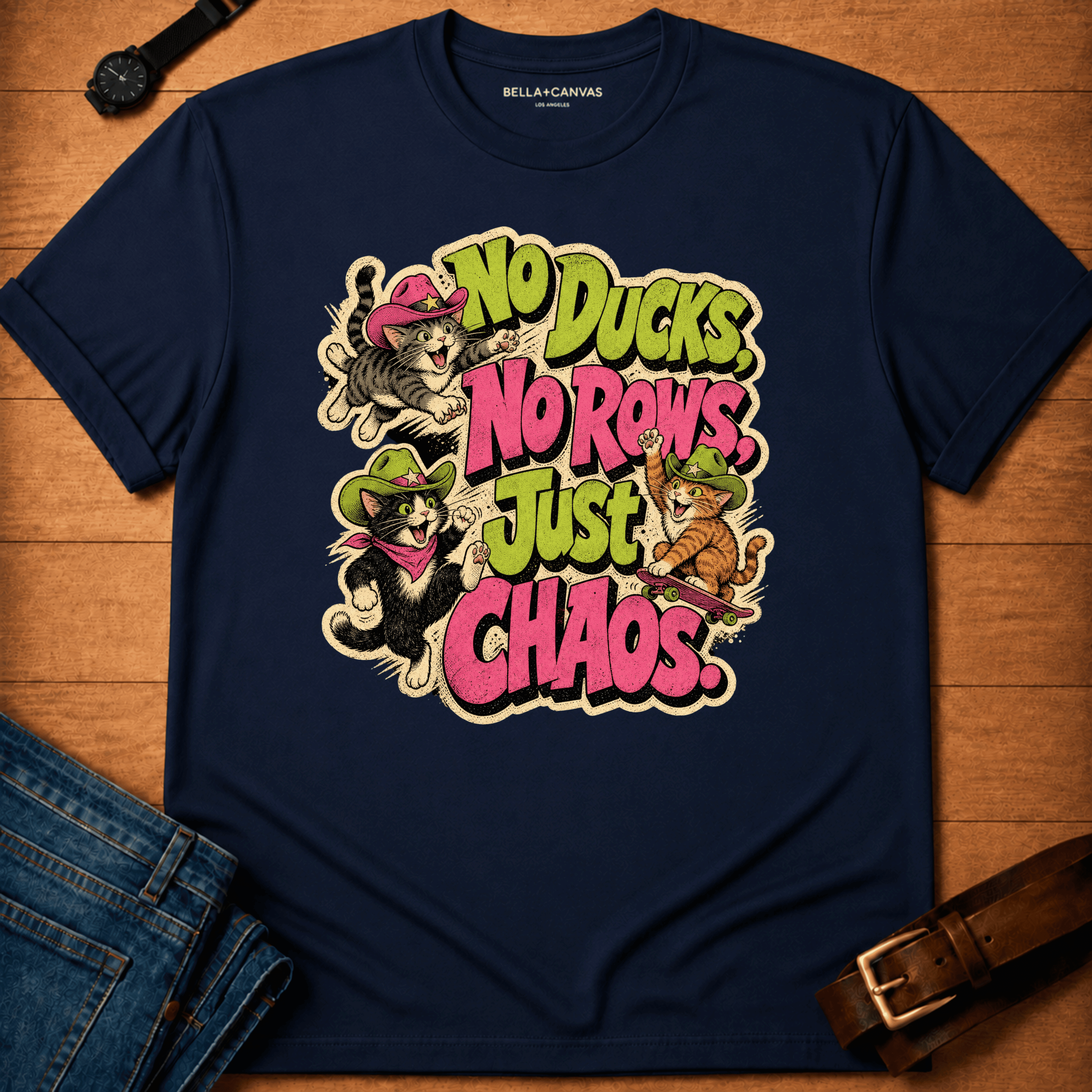 No Ducks Comic Style T-shirt