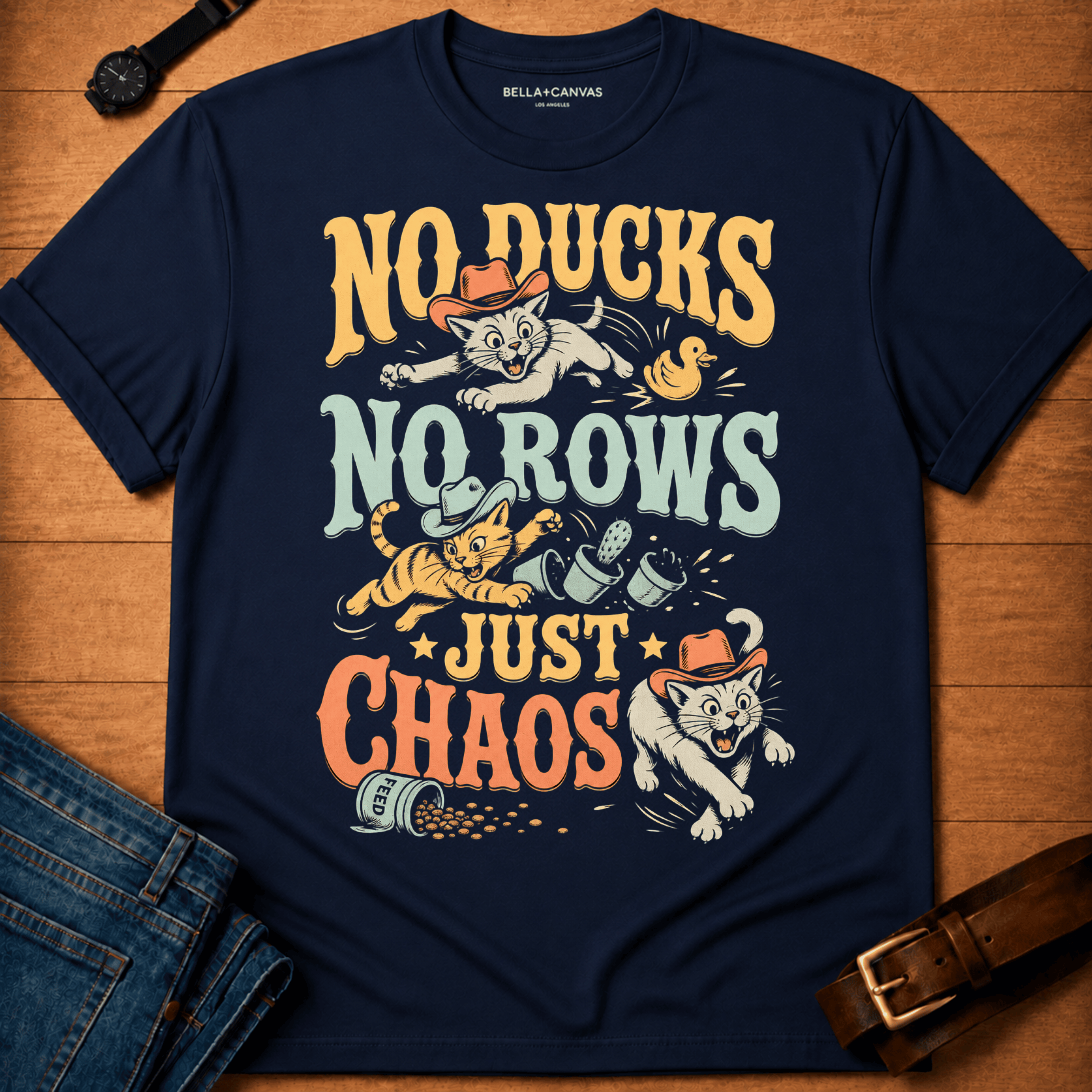 No Ducks - Just Chaos T-shirt