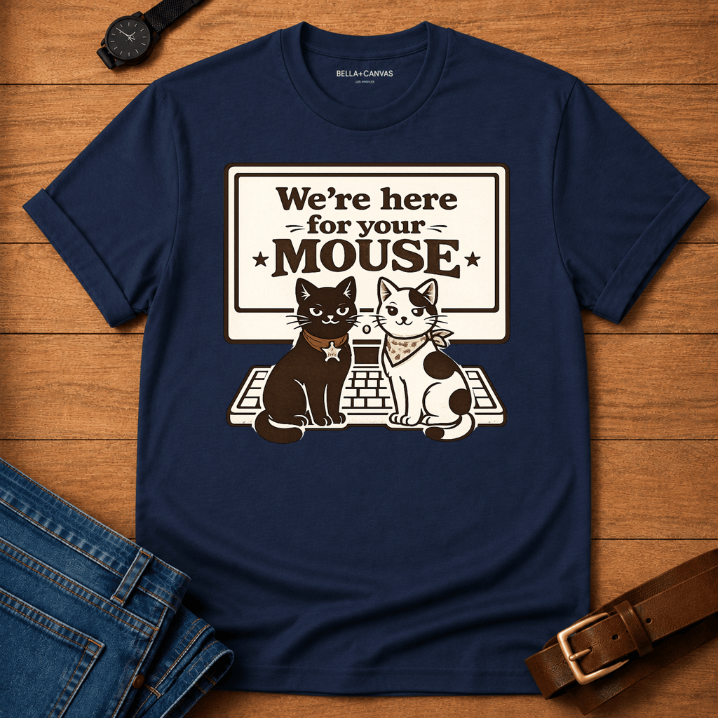 We're Here for your Mouse T-shirt
