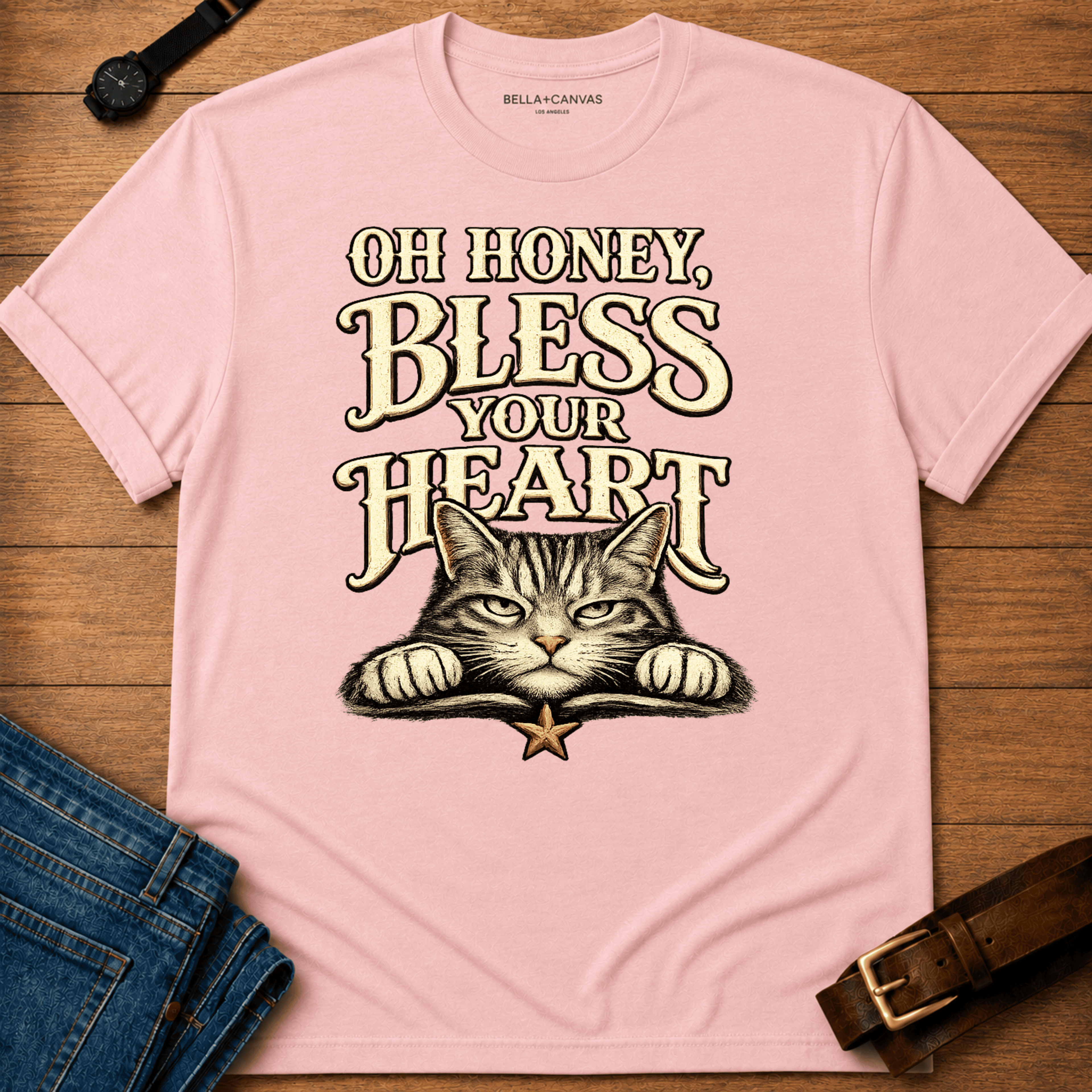 Bless your heart text T-shirt