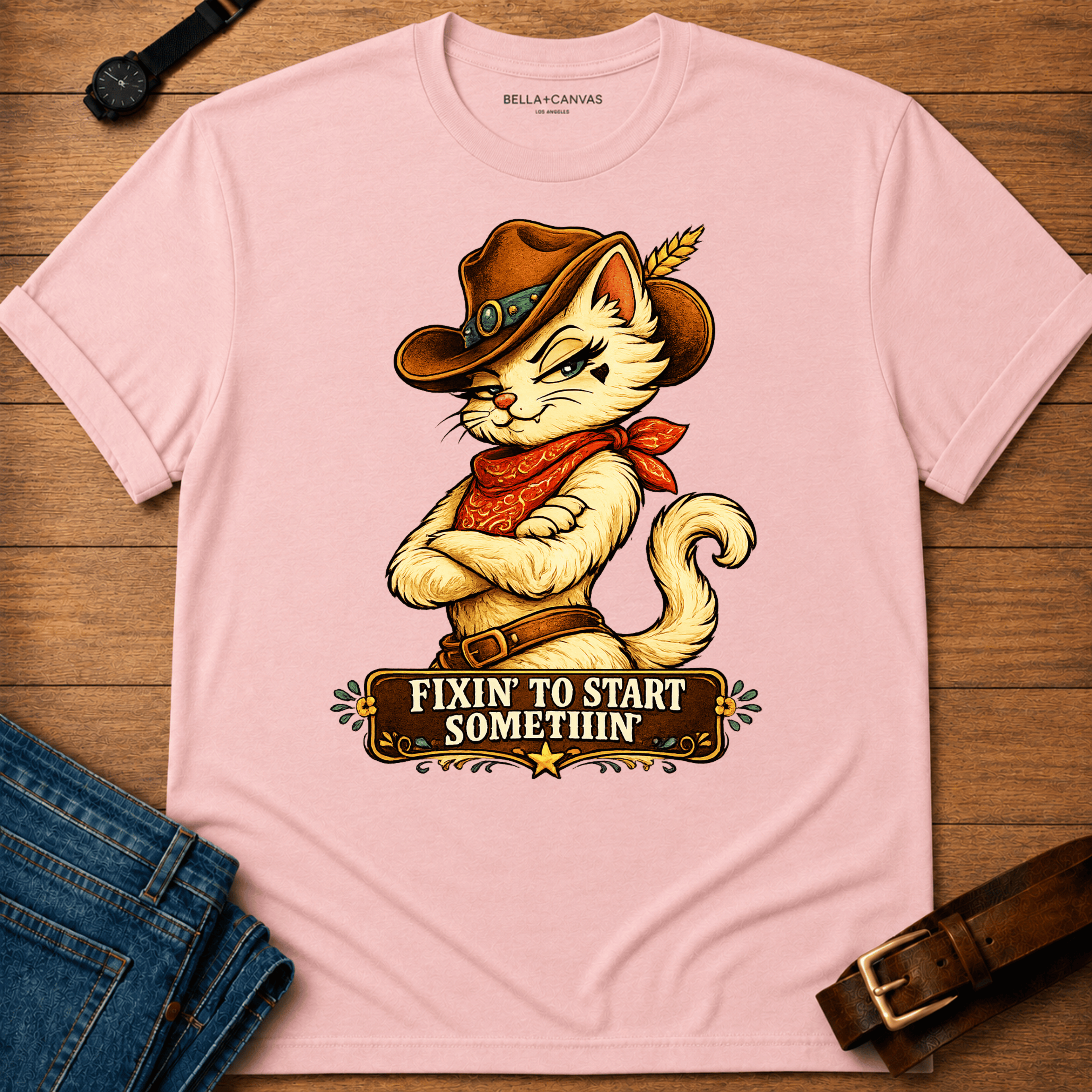 Fixin to Start Something (Mia) T-shirt