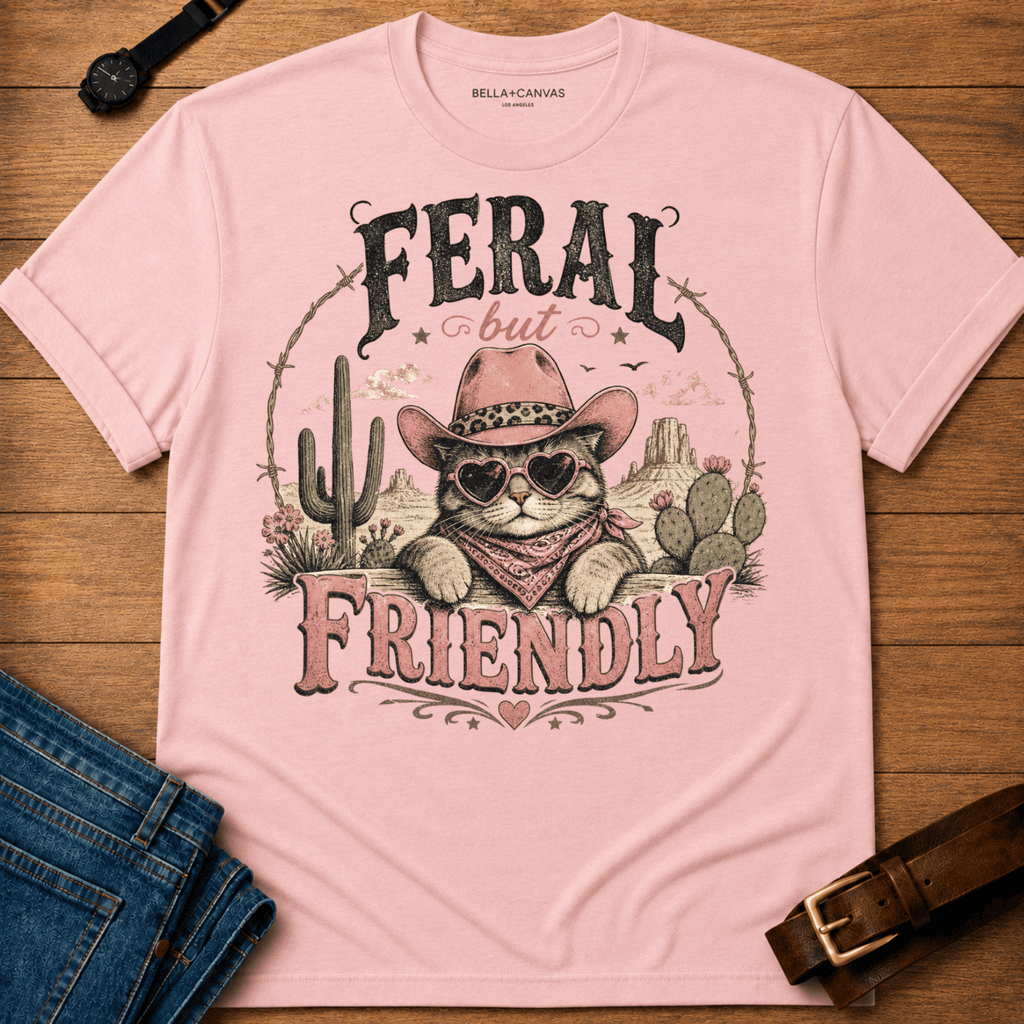 Feral but Friendly Desert T-shirt