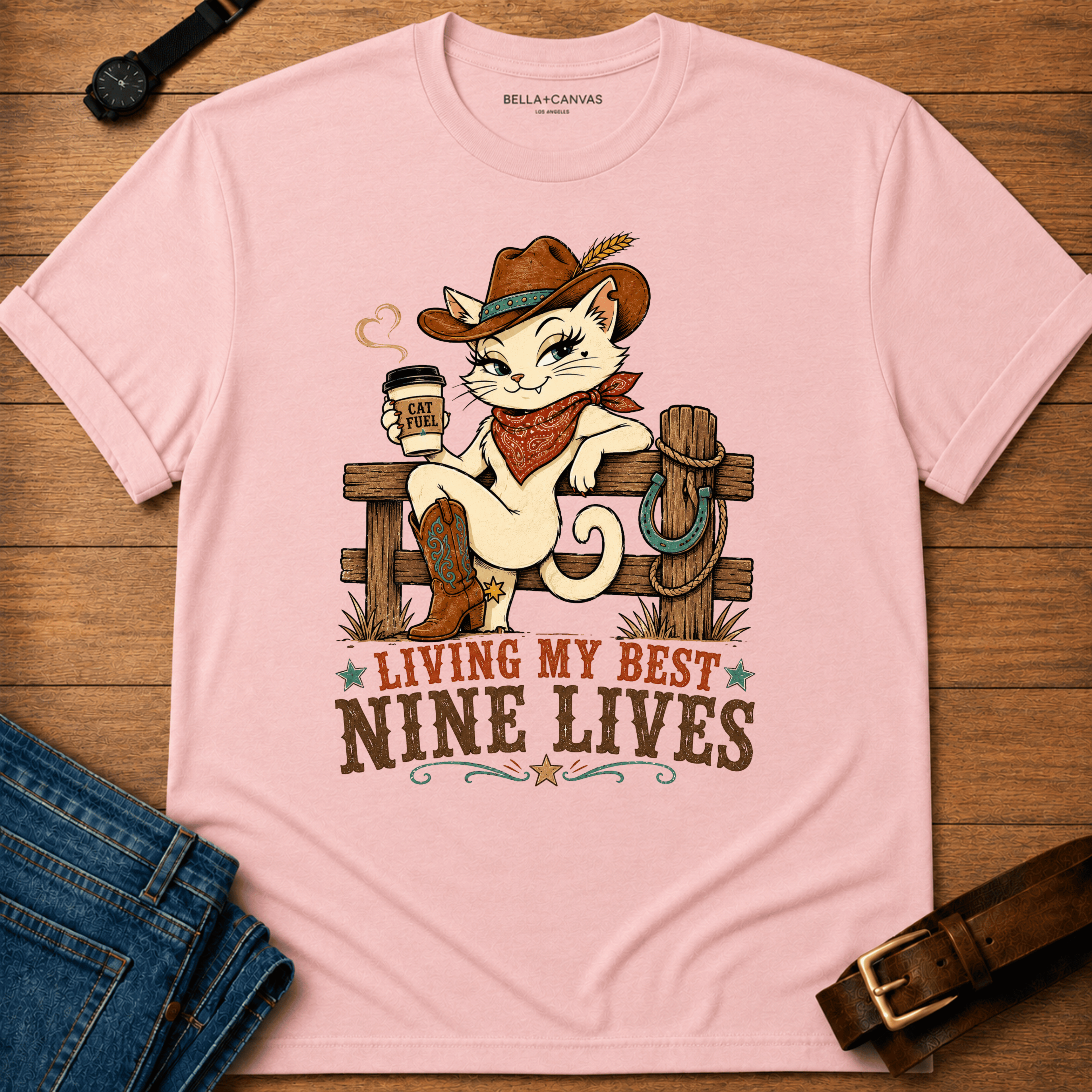 Best 9 lives Dixie Coffee T-shirt