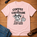 Coffee & Cattitude t-shirt