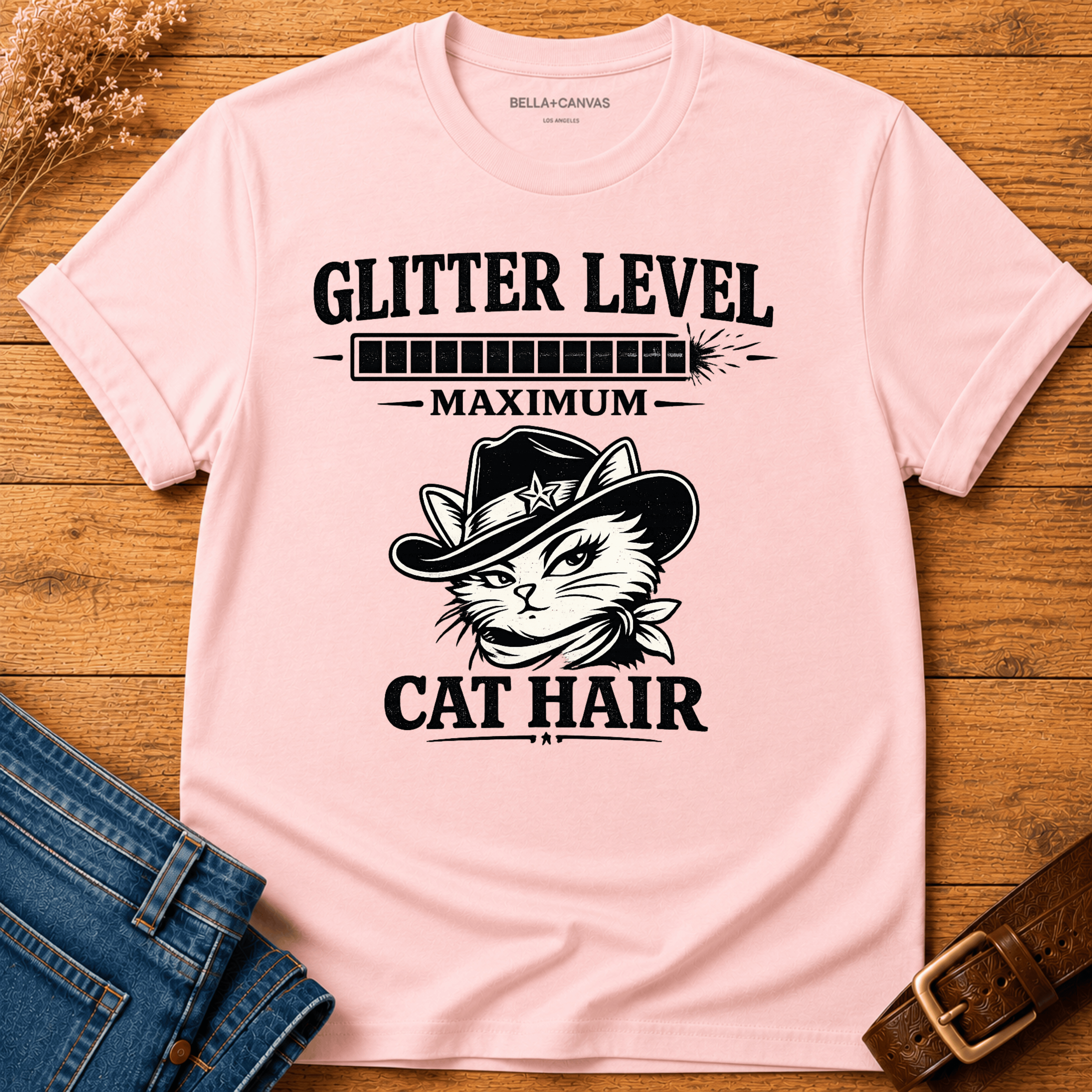 Glitter Level T-shirt