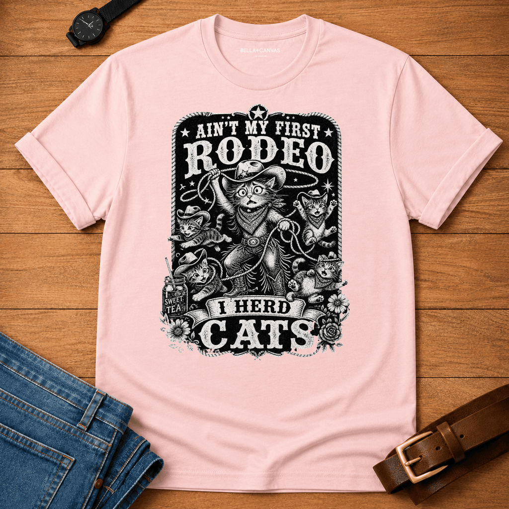 Herd Cats - Silver T-shirt