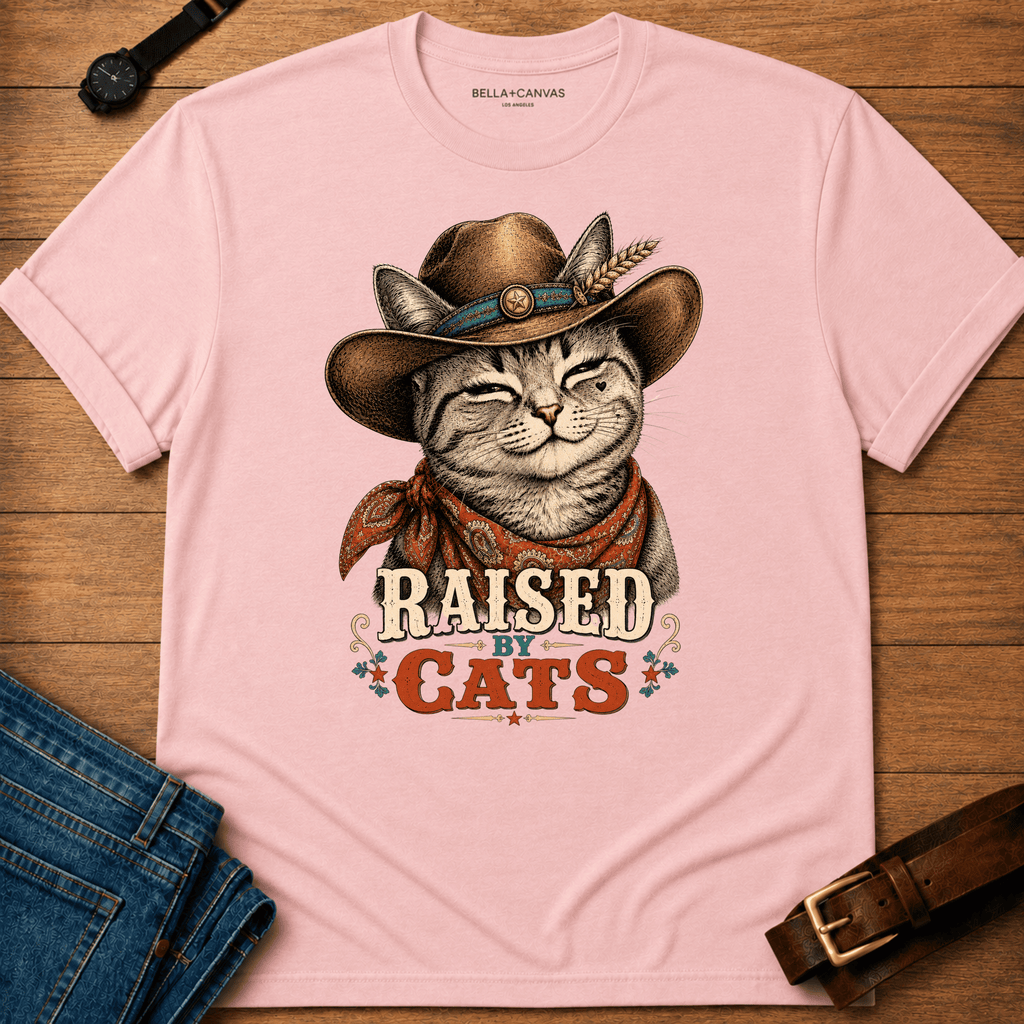 Raised by Cats T-shirt
