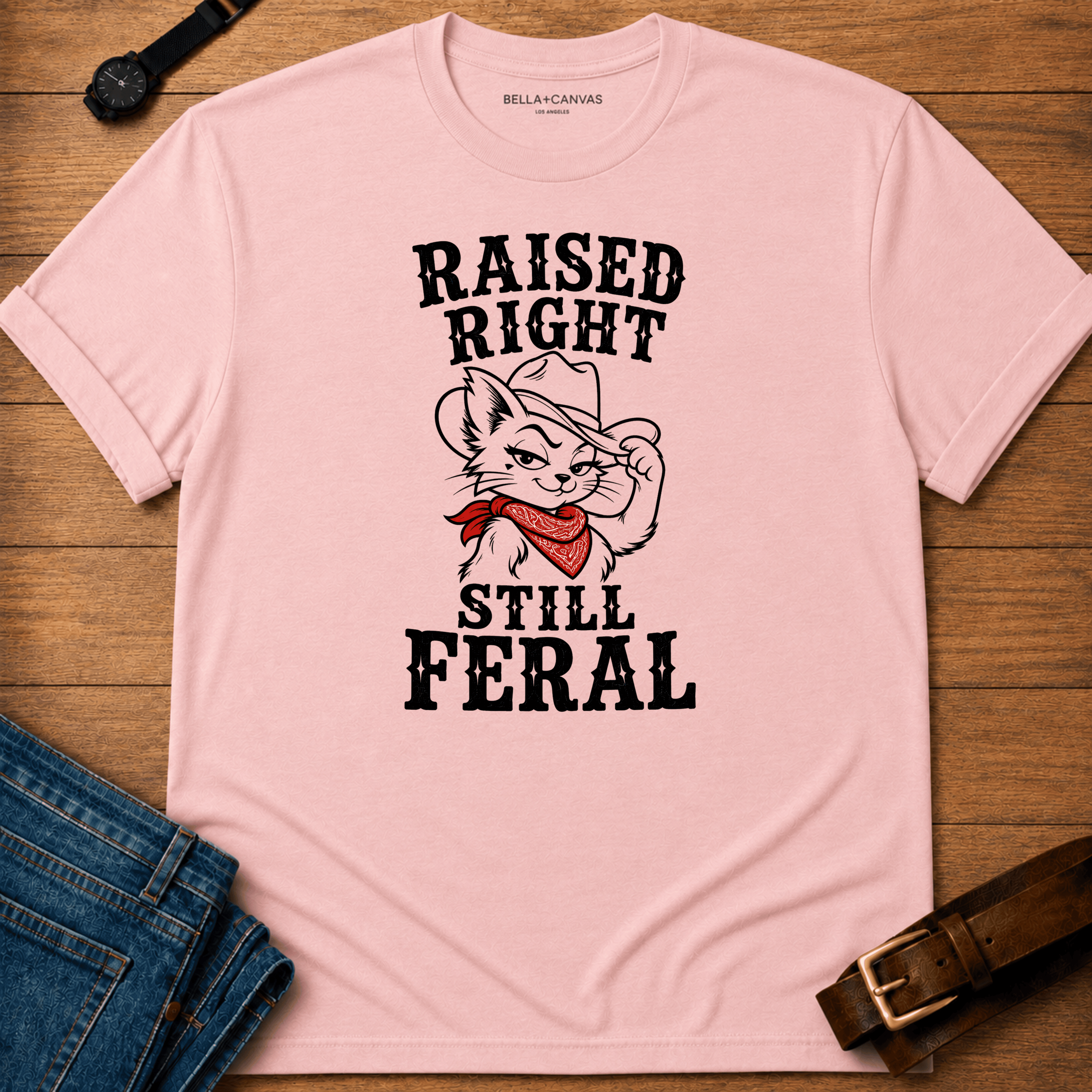 Still Feral t-shirt