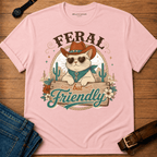 Feral but Friendly Desert Illustration T-shirt