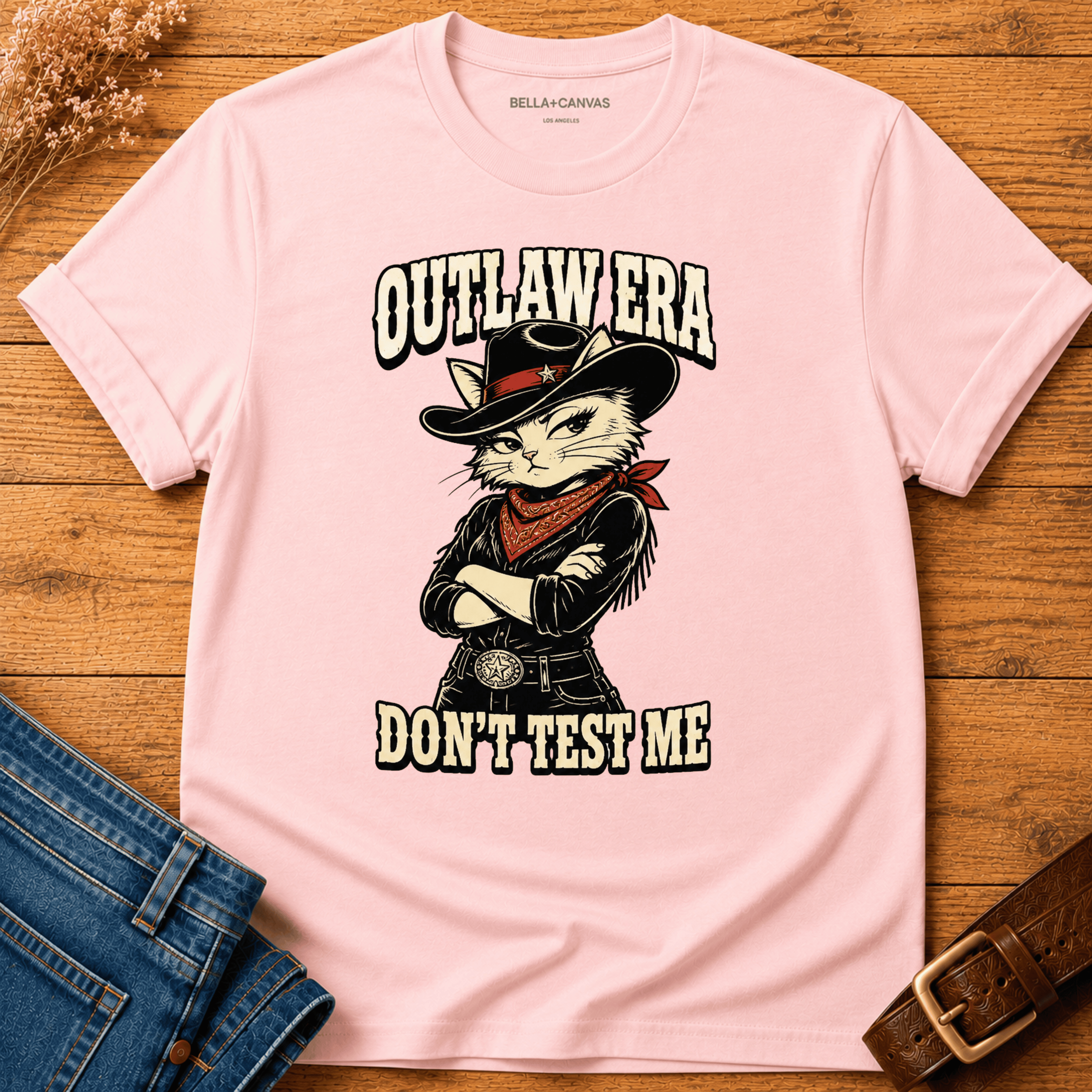 Outlaw Era - Don't Test Me T-shirt
