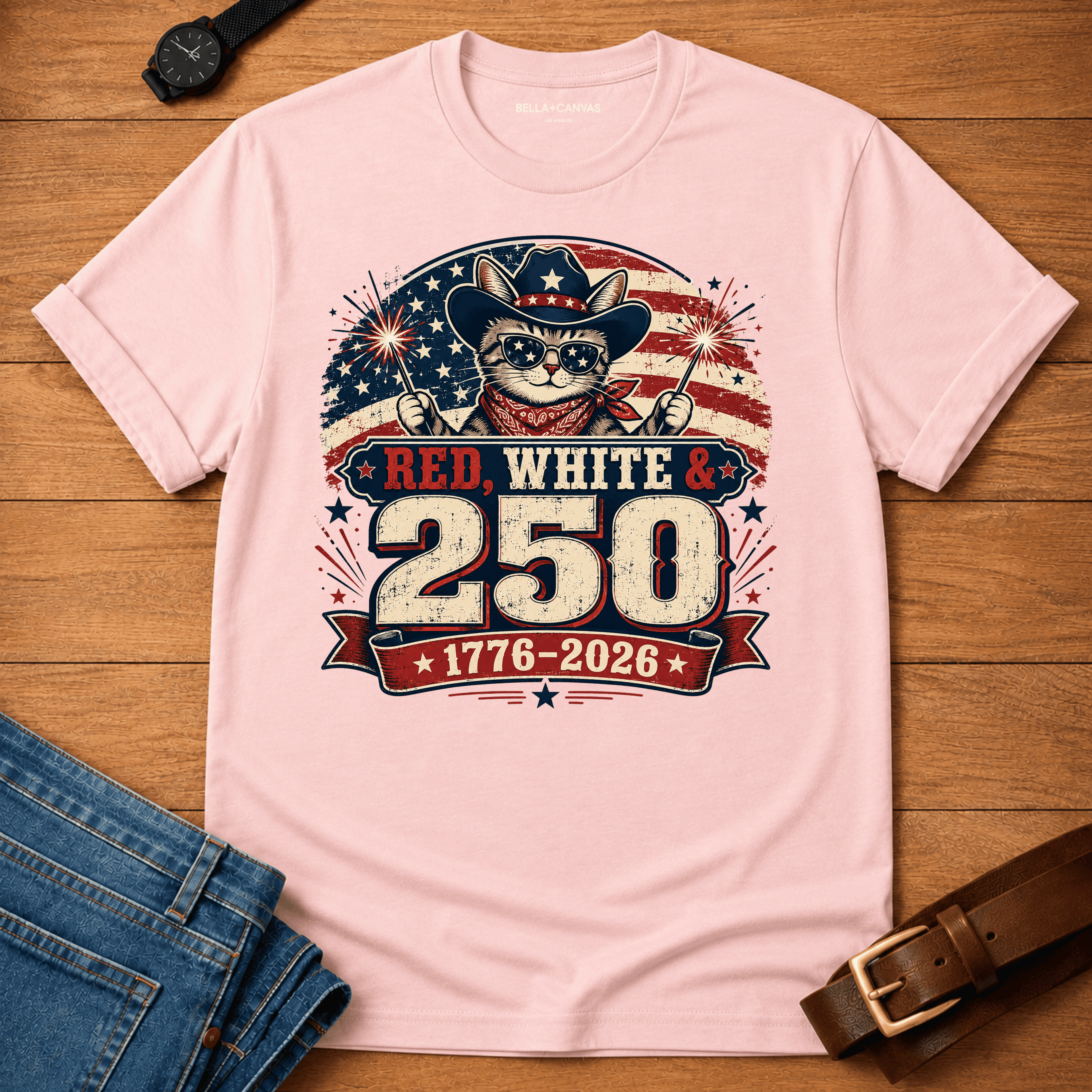 Red White 250 T-shirt
