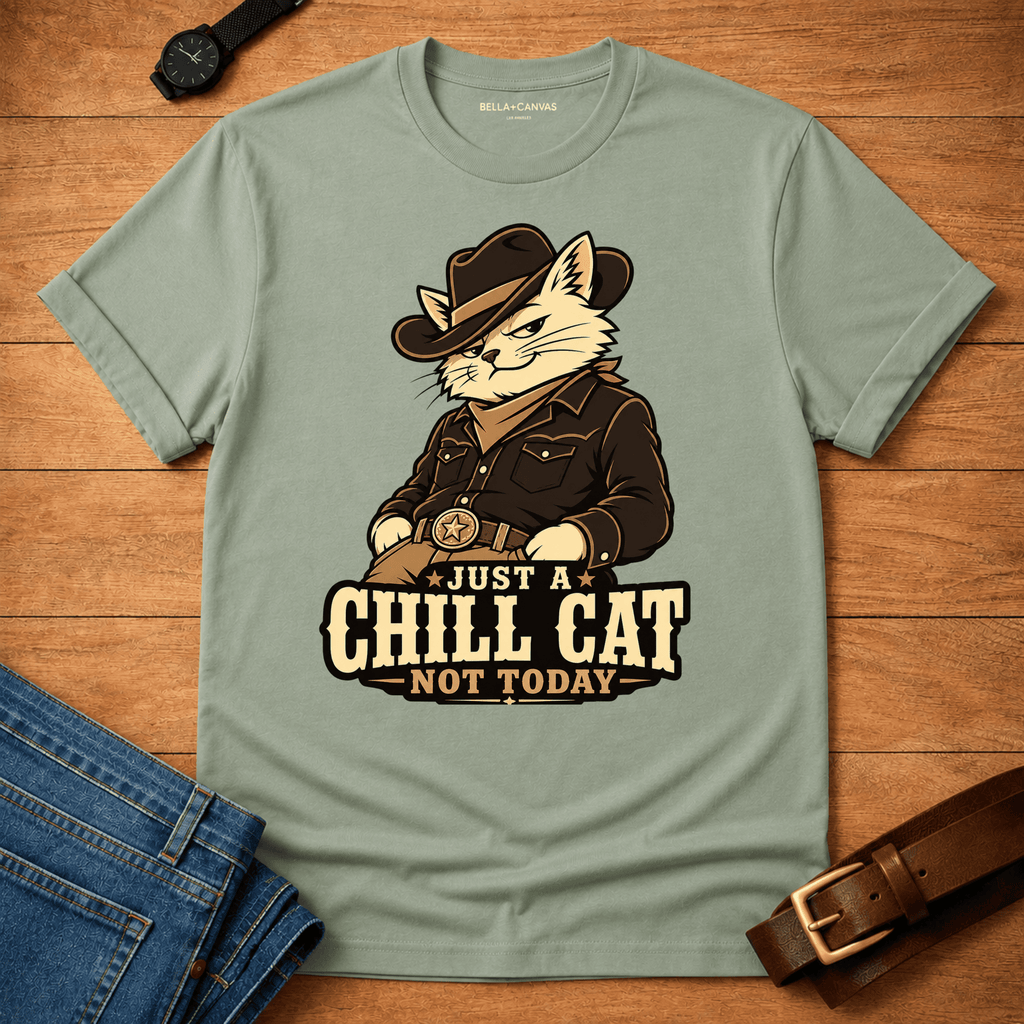 Chill Cat - Not Today T-shirt
