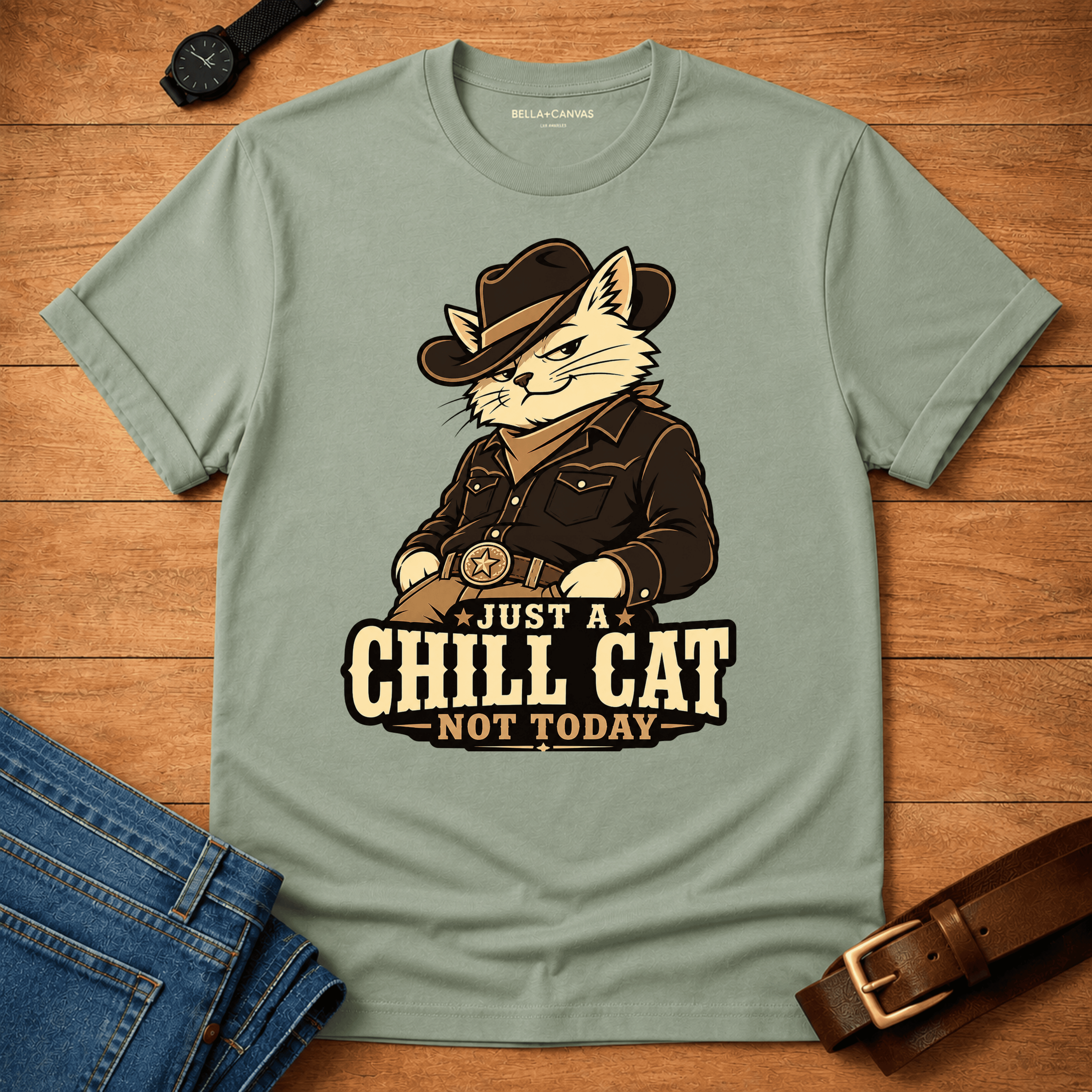Chill Cat - Not Today T-shirt