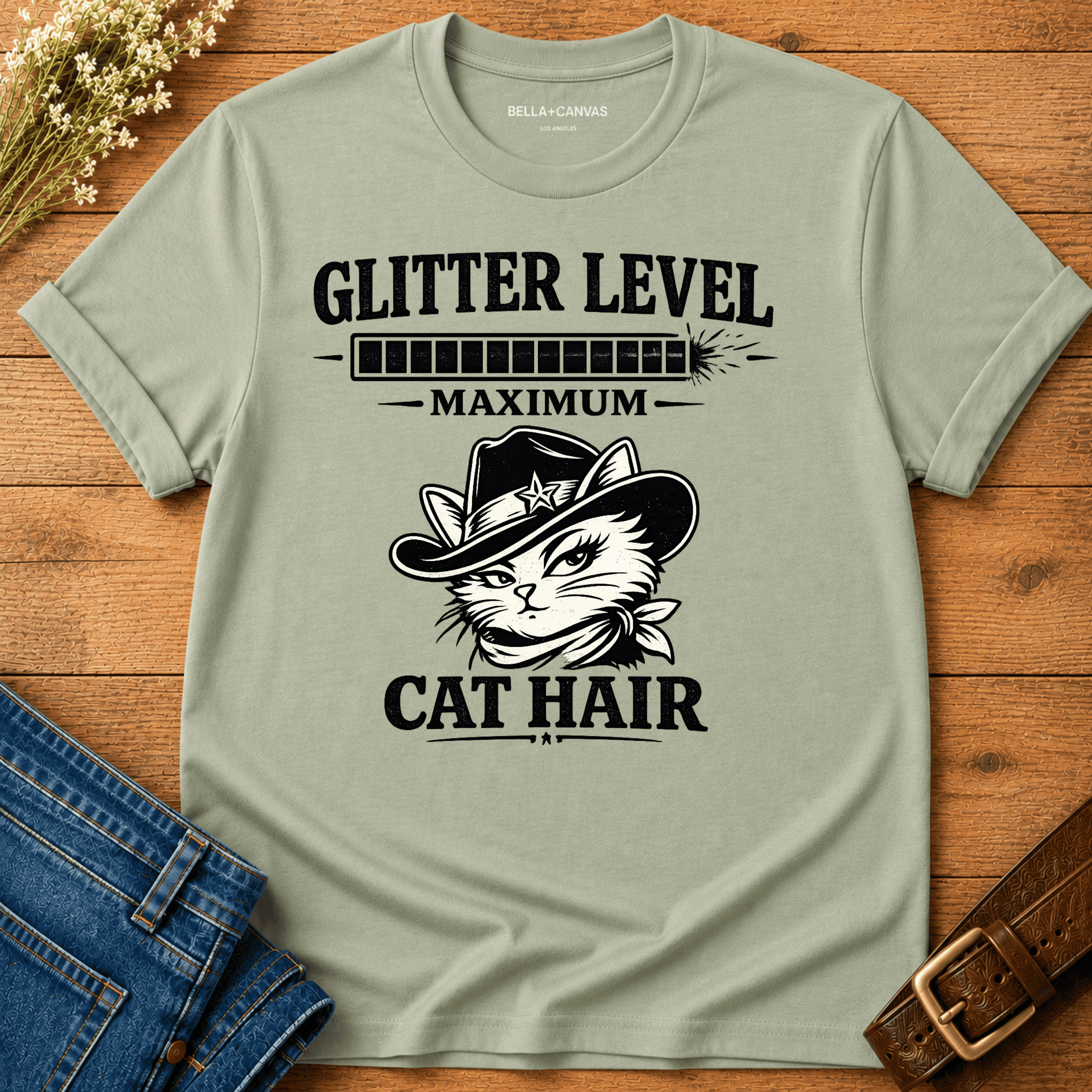 Glitter Level T-shirt