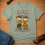 Love Faith This Family T-shirt