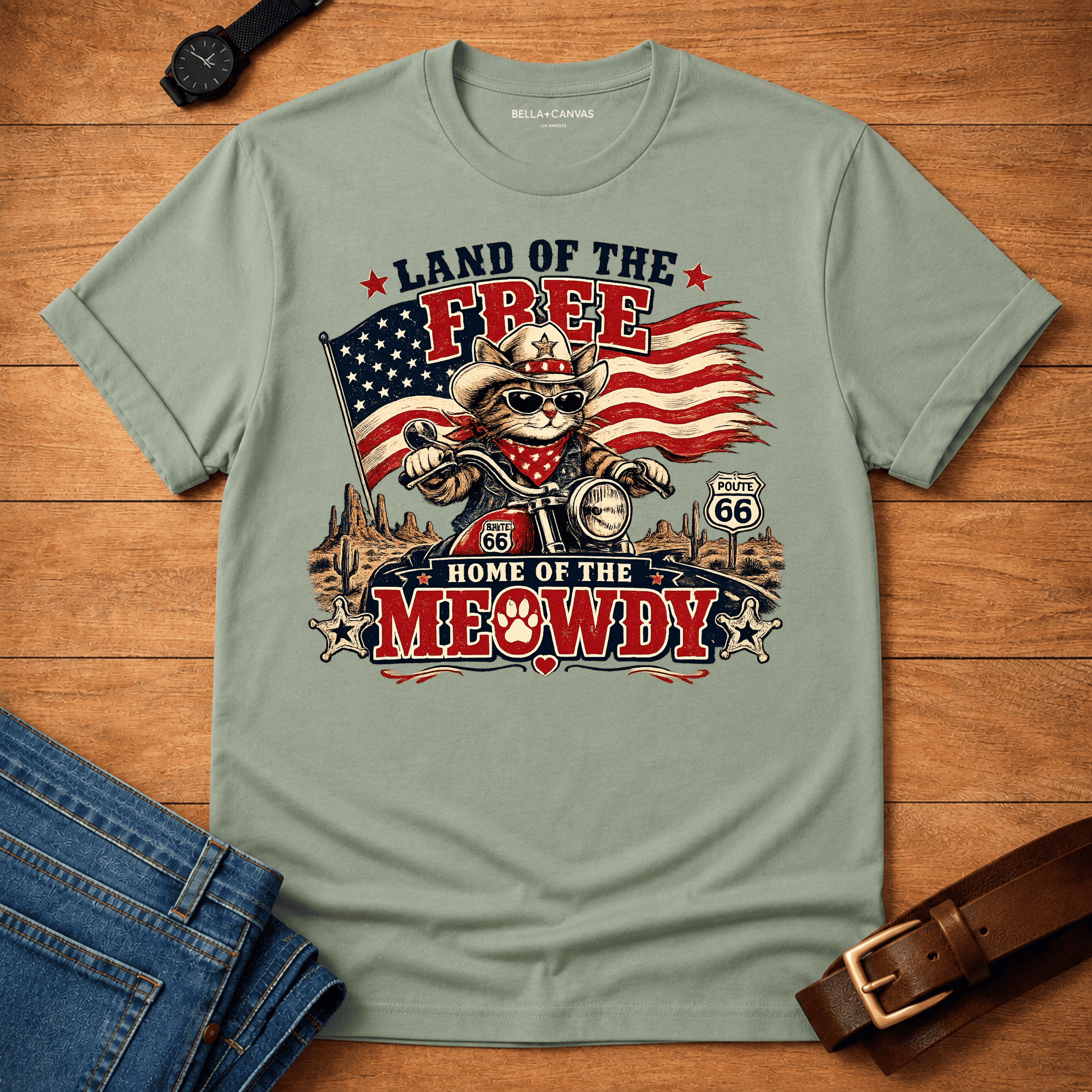 Home of the Meowdy T-shirt