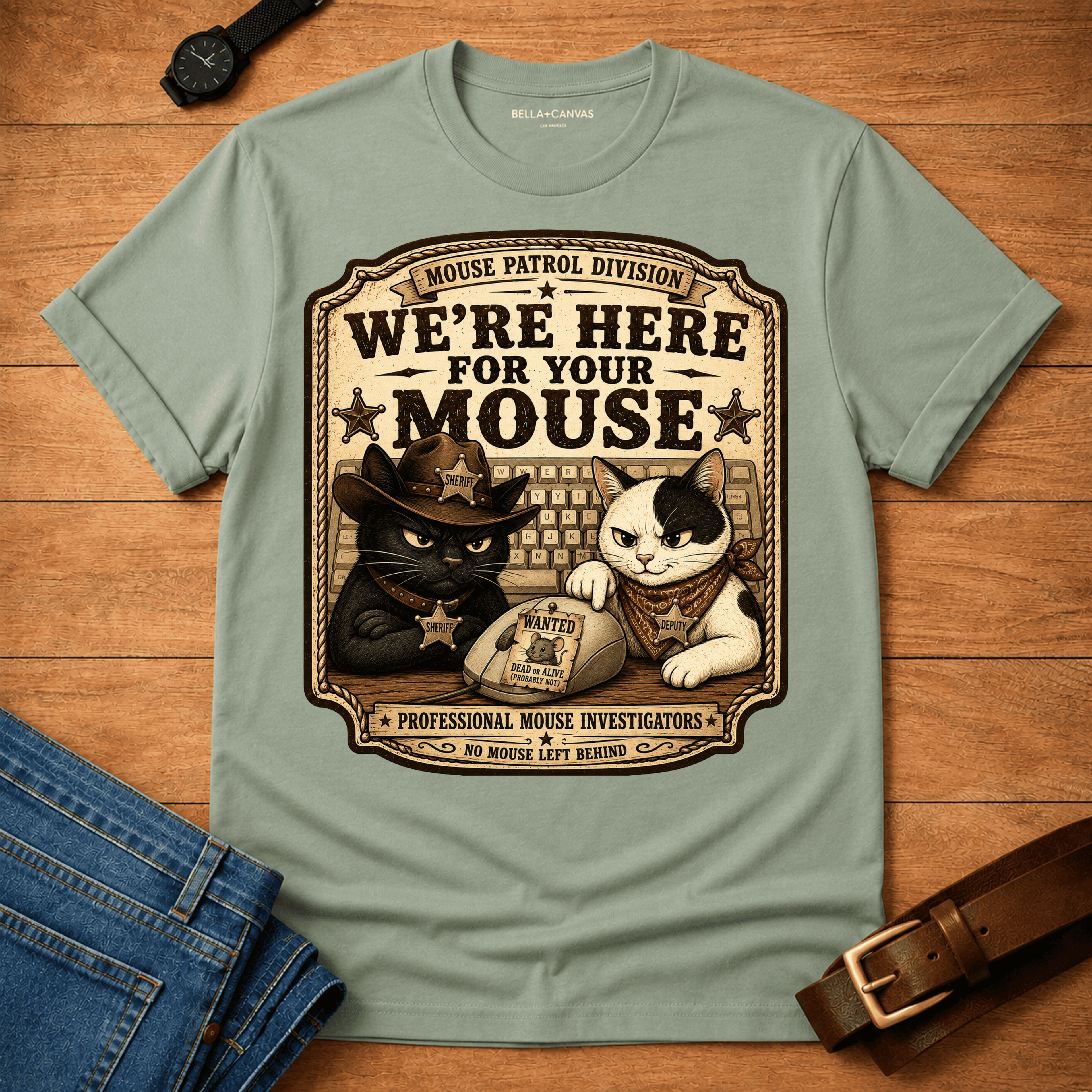 We're here for your mouse t-shirt