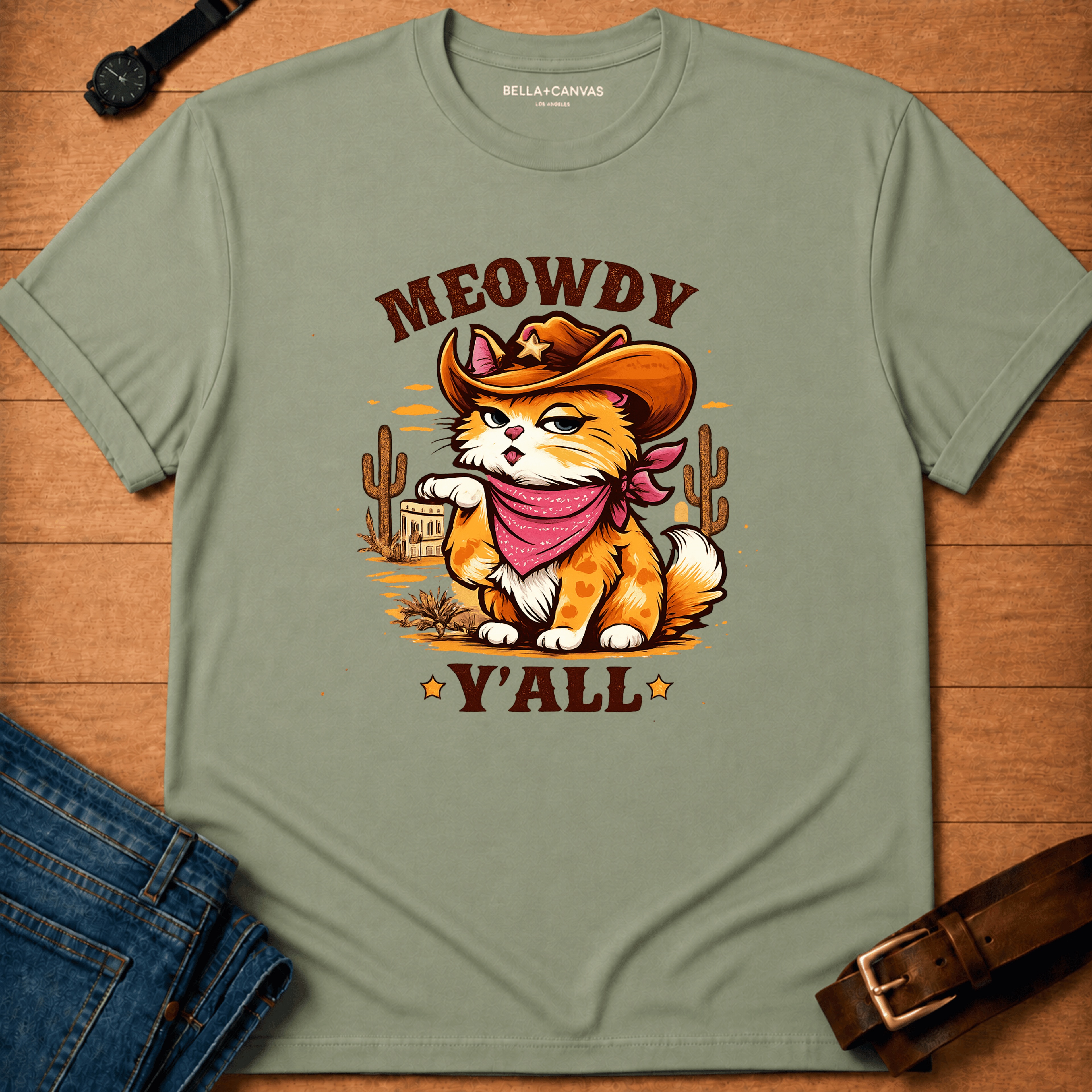Meowdy Y'all Cute T-shirt