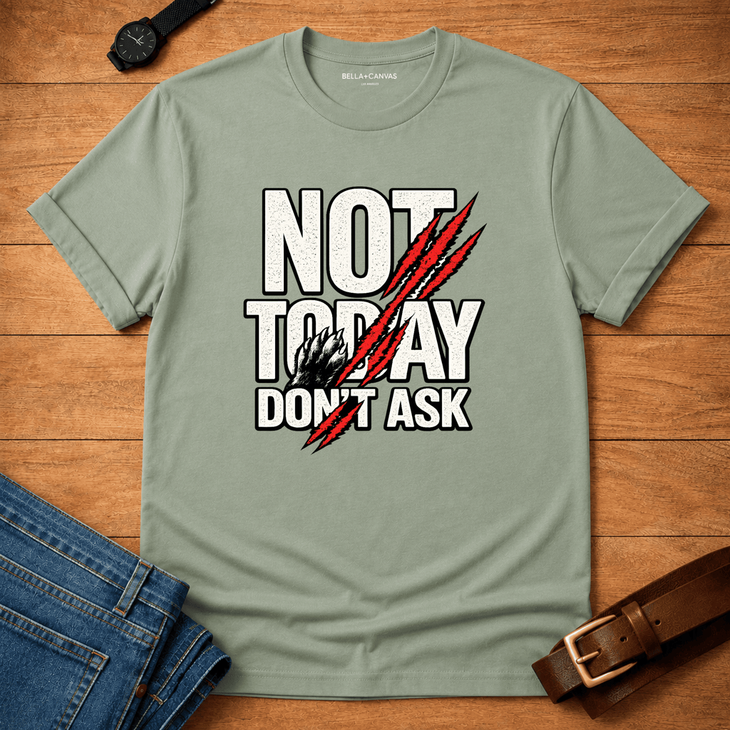 Not Today Don't Ask Claws t-shirt