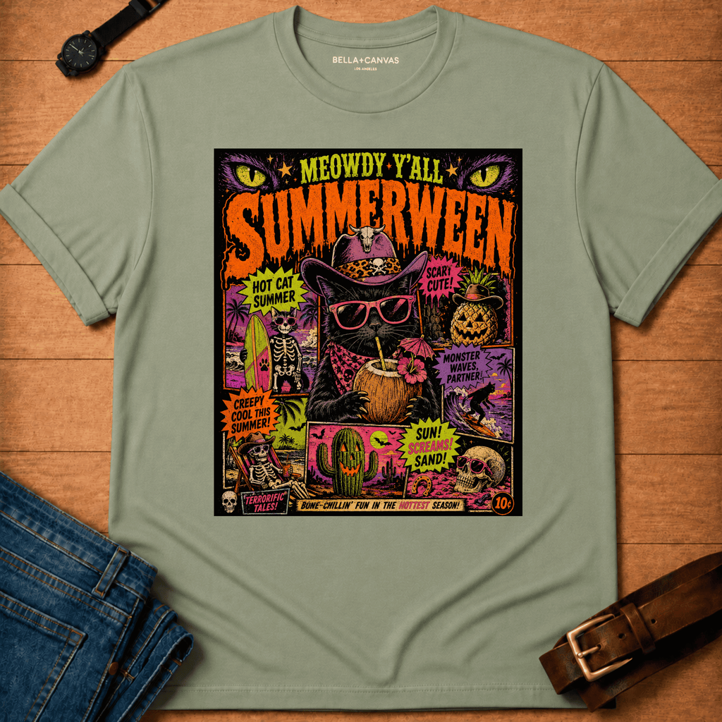 Summerween Collage t-shirt
