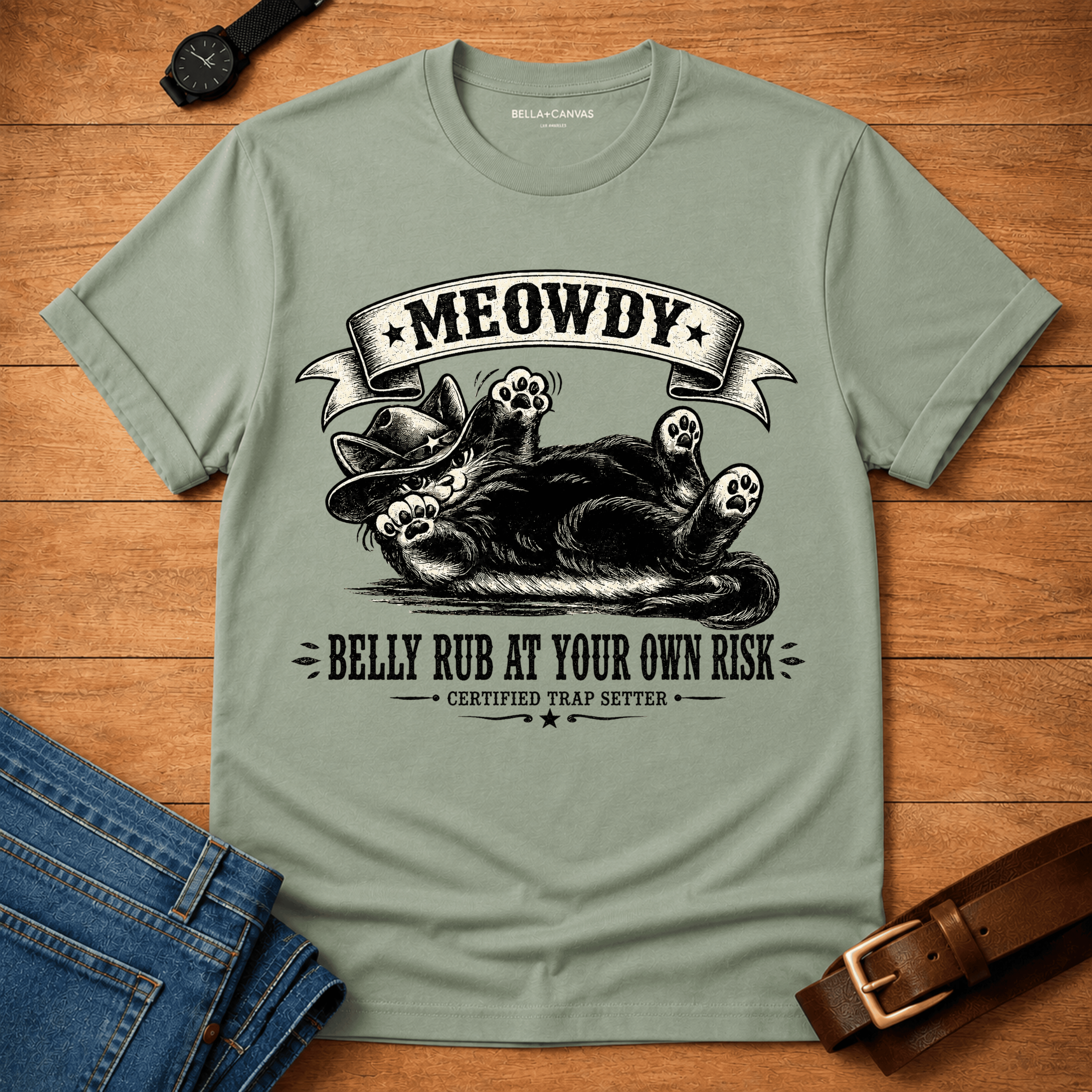 Rub Belly at Own Risk T-shirt