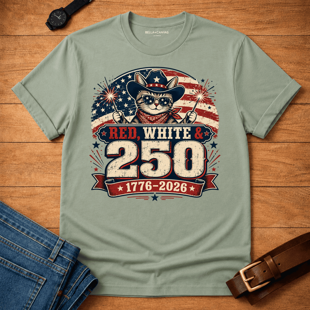 Red White 250 T-shirt