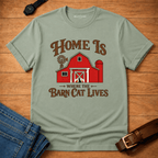 Barn Cat Home T-shirt